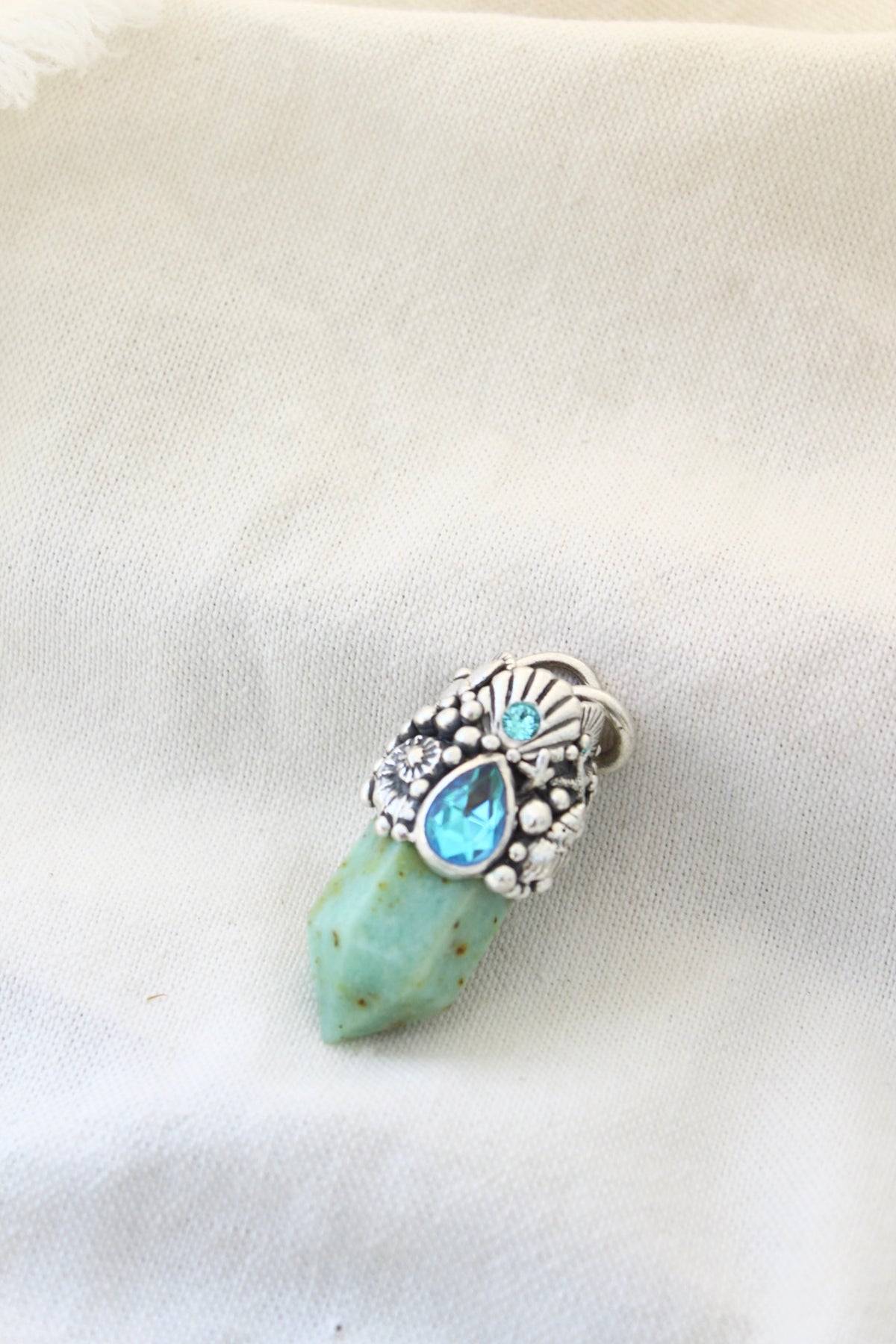 Amuleto Atlantis crisoprasa