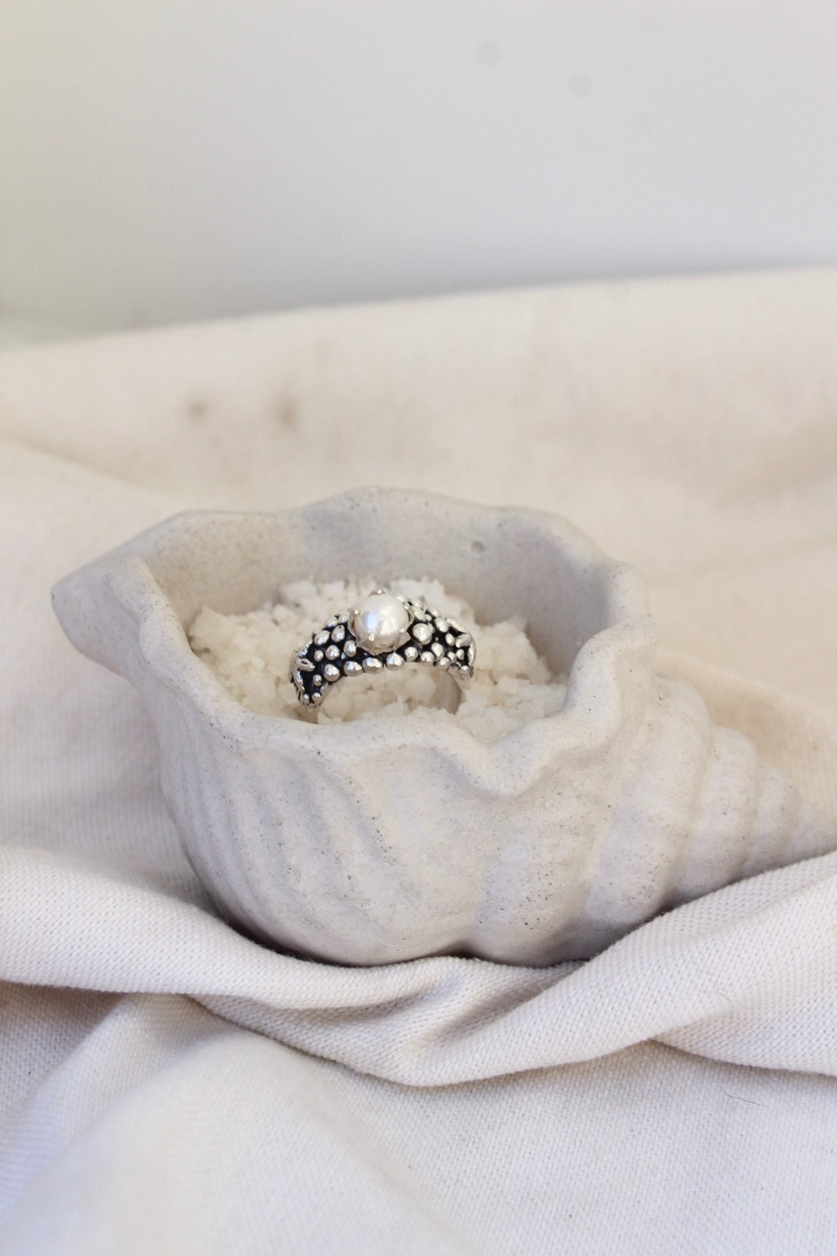 Anillo “LA PERLA” estrella