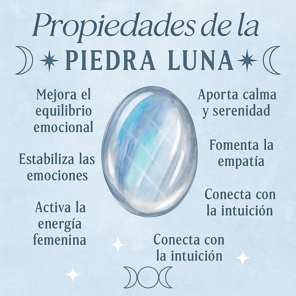 Aros “LILO” piedra luna