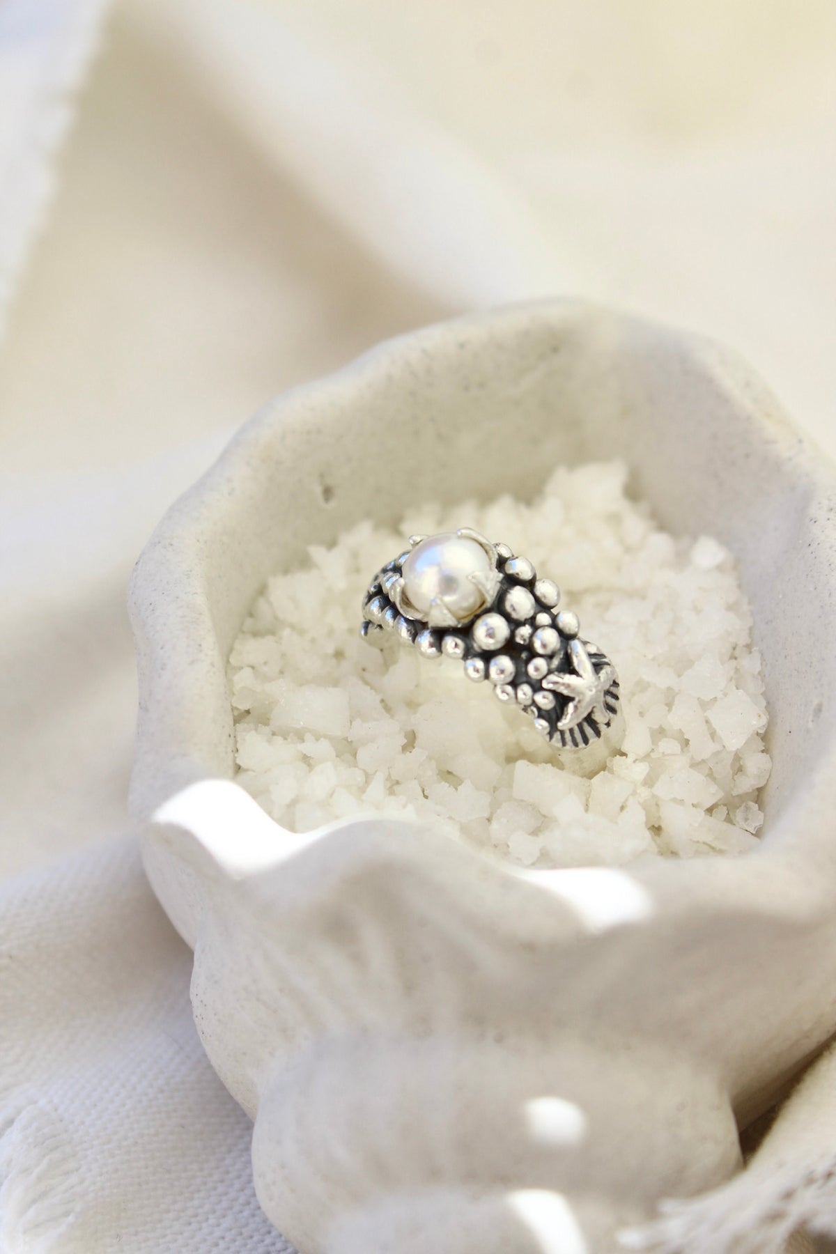 Anillo “LA PERLA” estrella