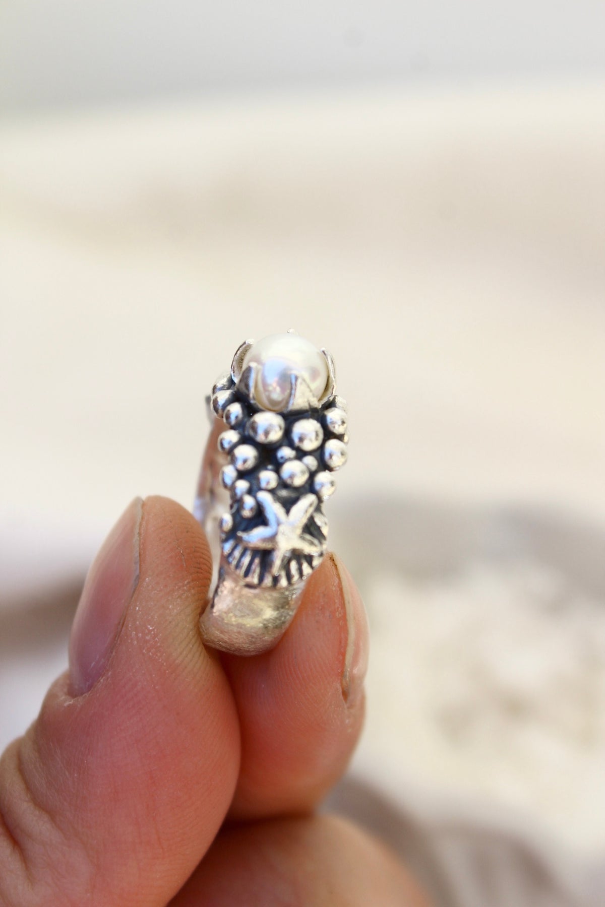 Anillo “LA PERLA” estrella