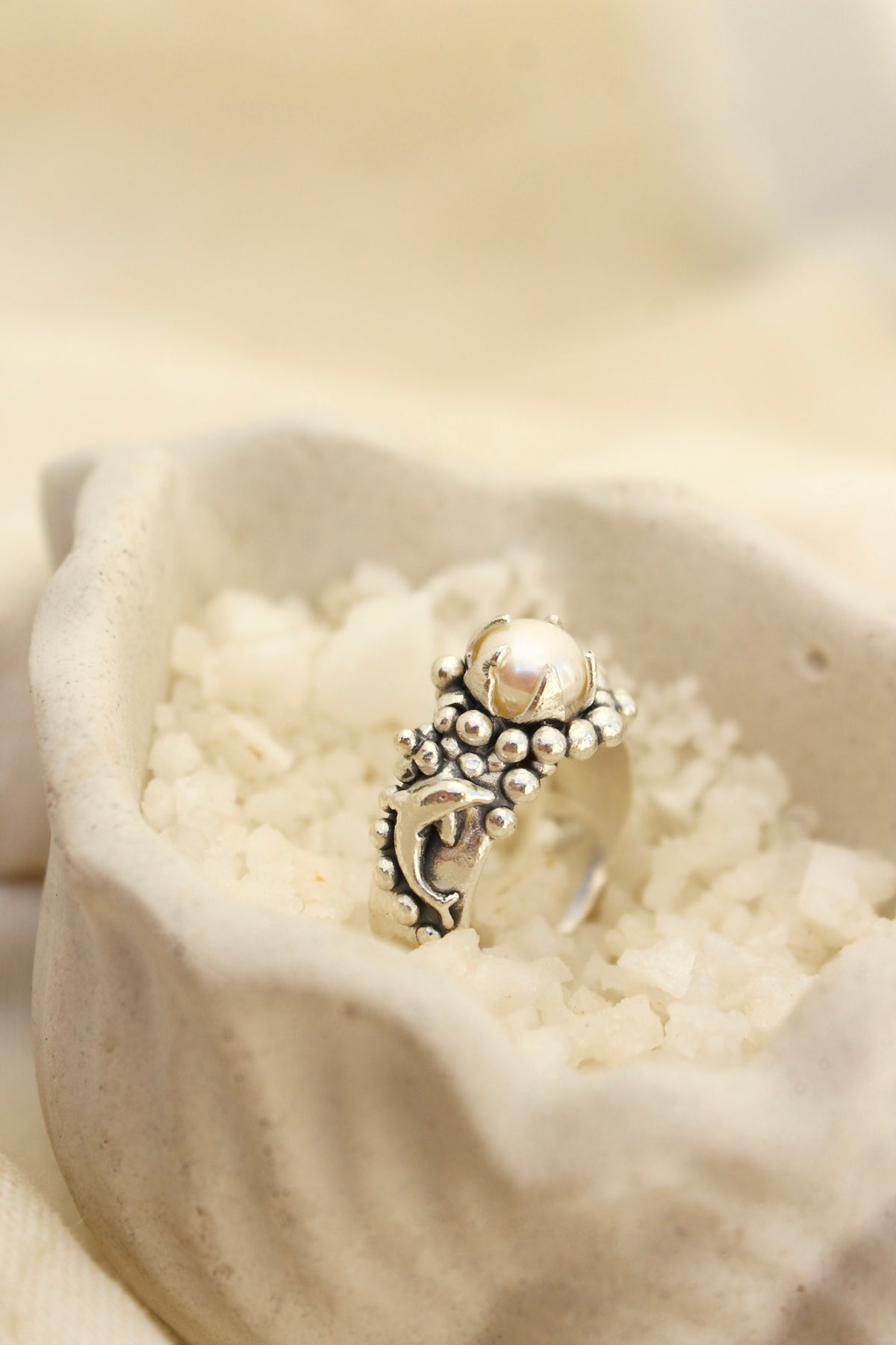 Anillo LA PERLA  delfín