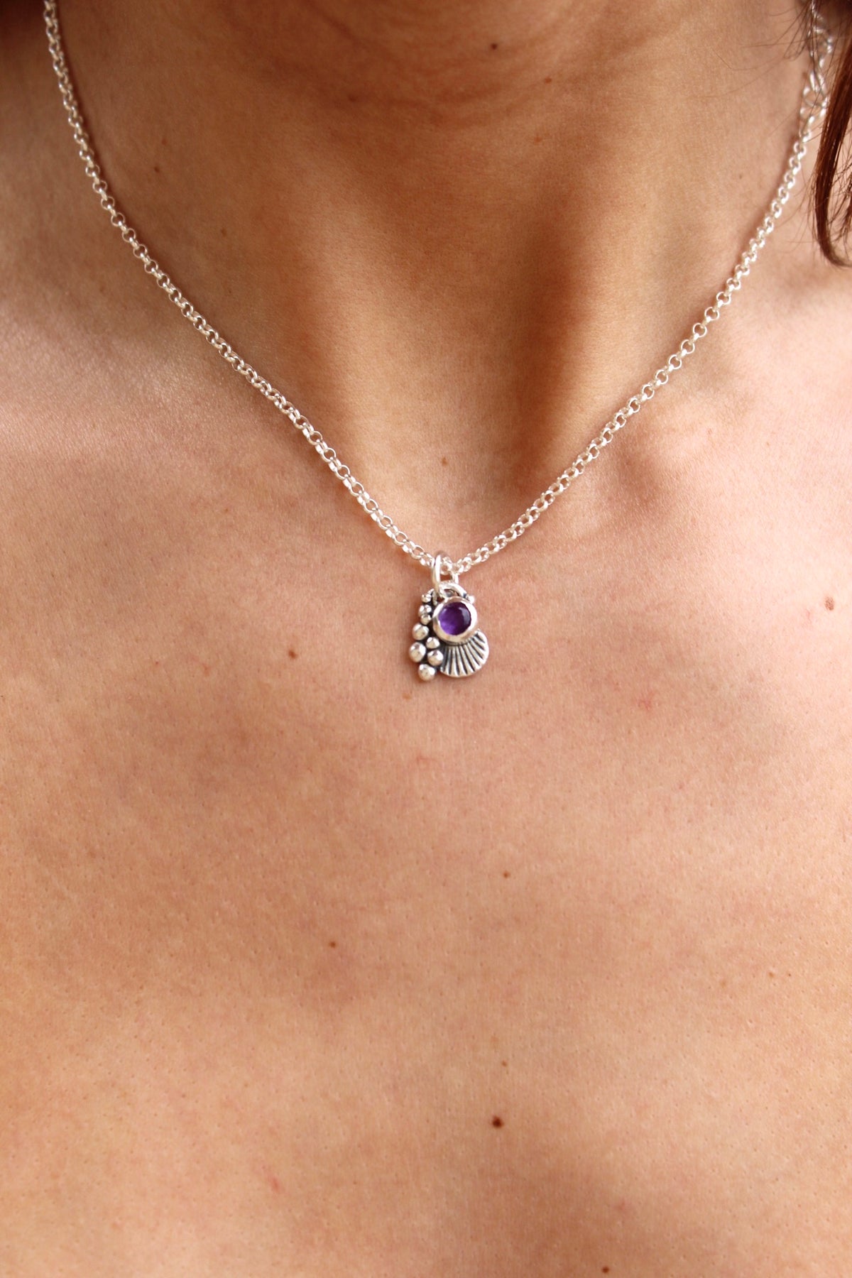 Conjunto asterina amatista