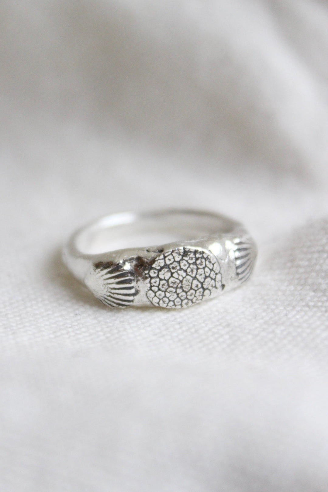 ANILLO HUELLAS “MAR”