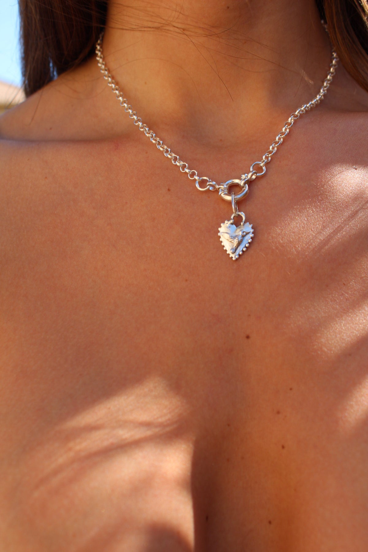 Collar dije de colibrí M