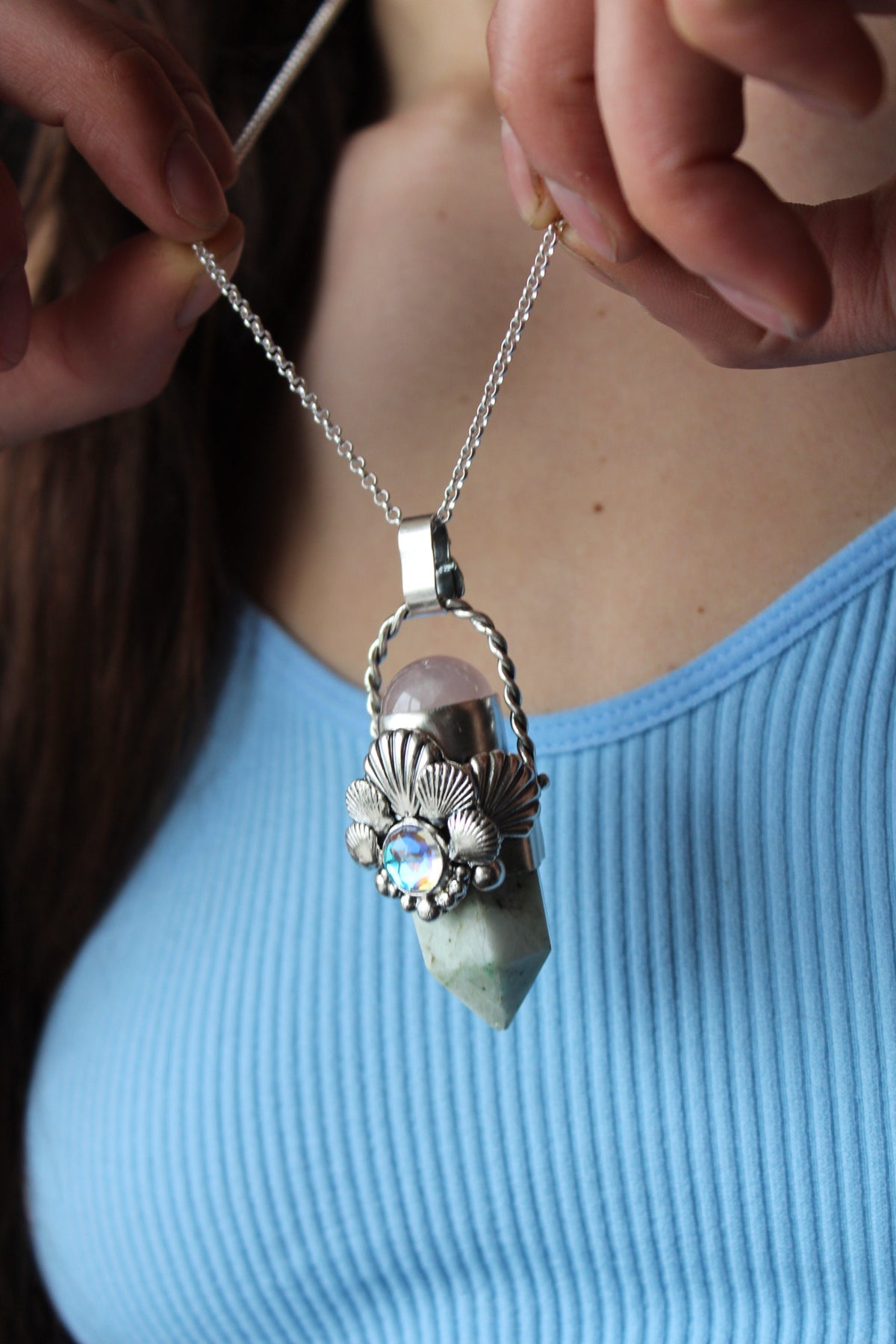 Amuleto sirena mística