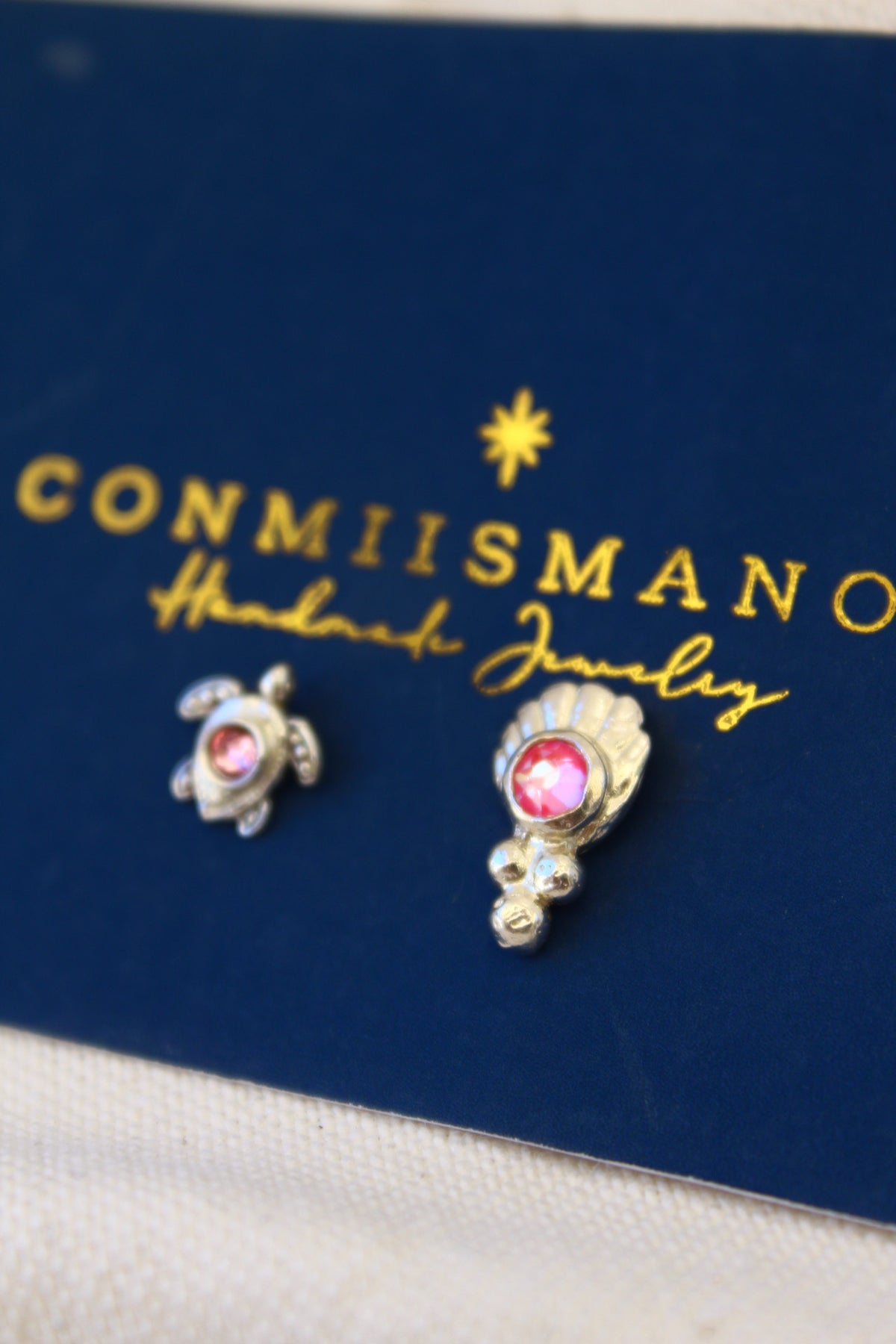 Aros tortu y concha petit (pack #4)