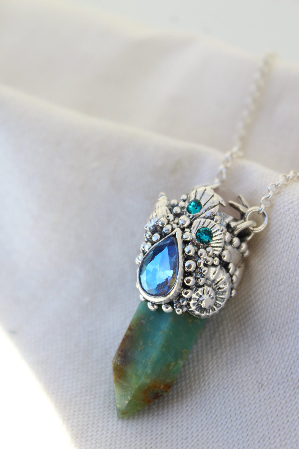 Amuleto crisoprasa tortu