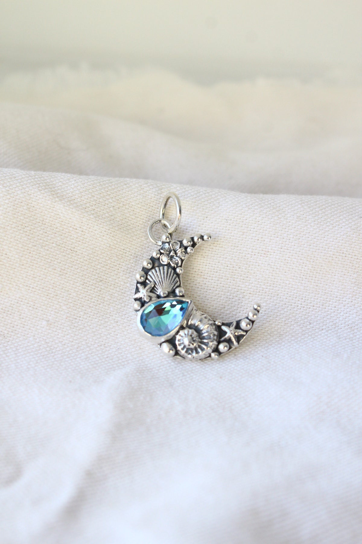 Collar Luna di Atlantis “L” cuarzo místico