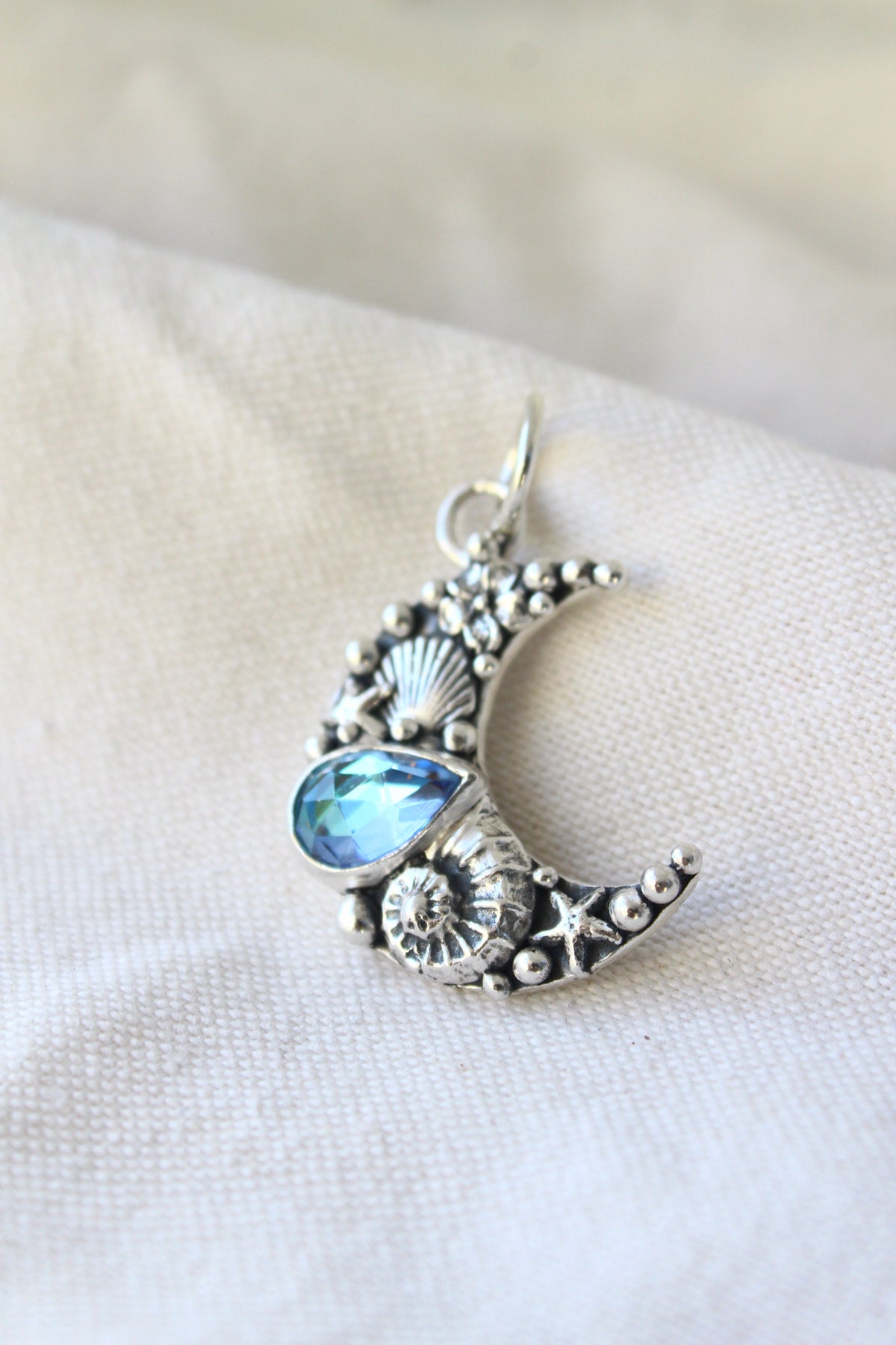 Collar Luna di Atlantis “L” cuarzo místico