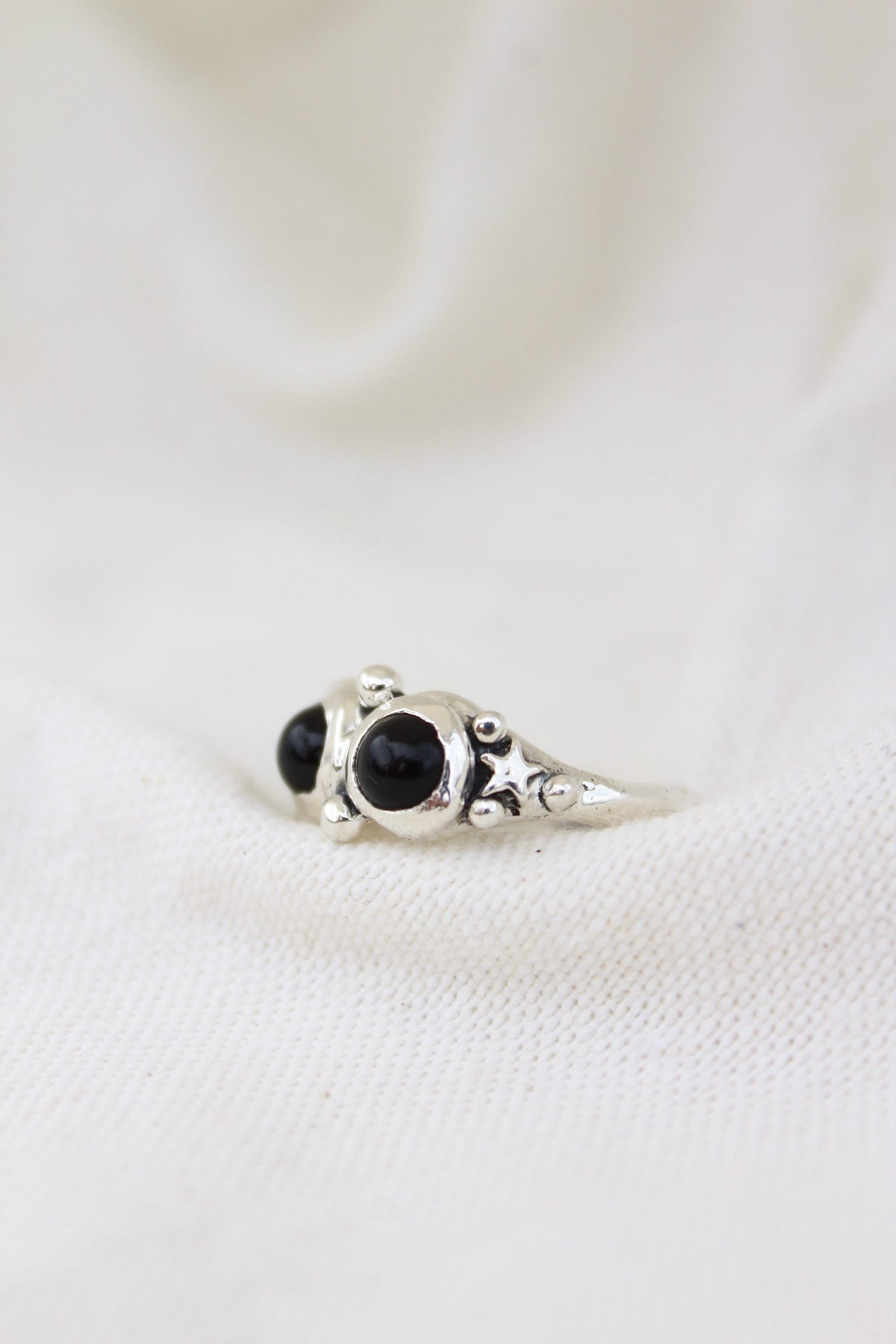 Anillo LAS TRES MARÍAS ónix
