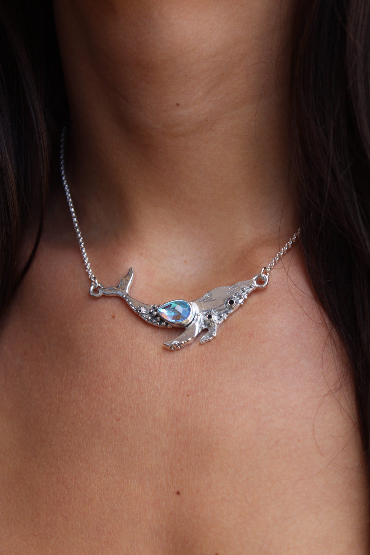 Ballena Atlantis cuarzo místico mi