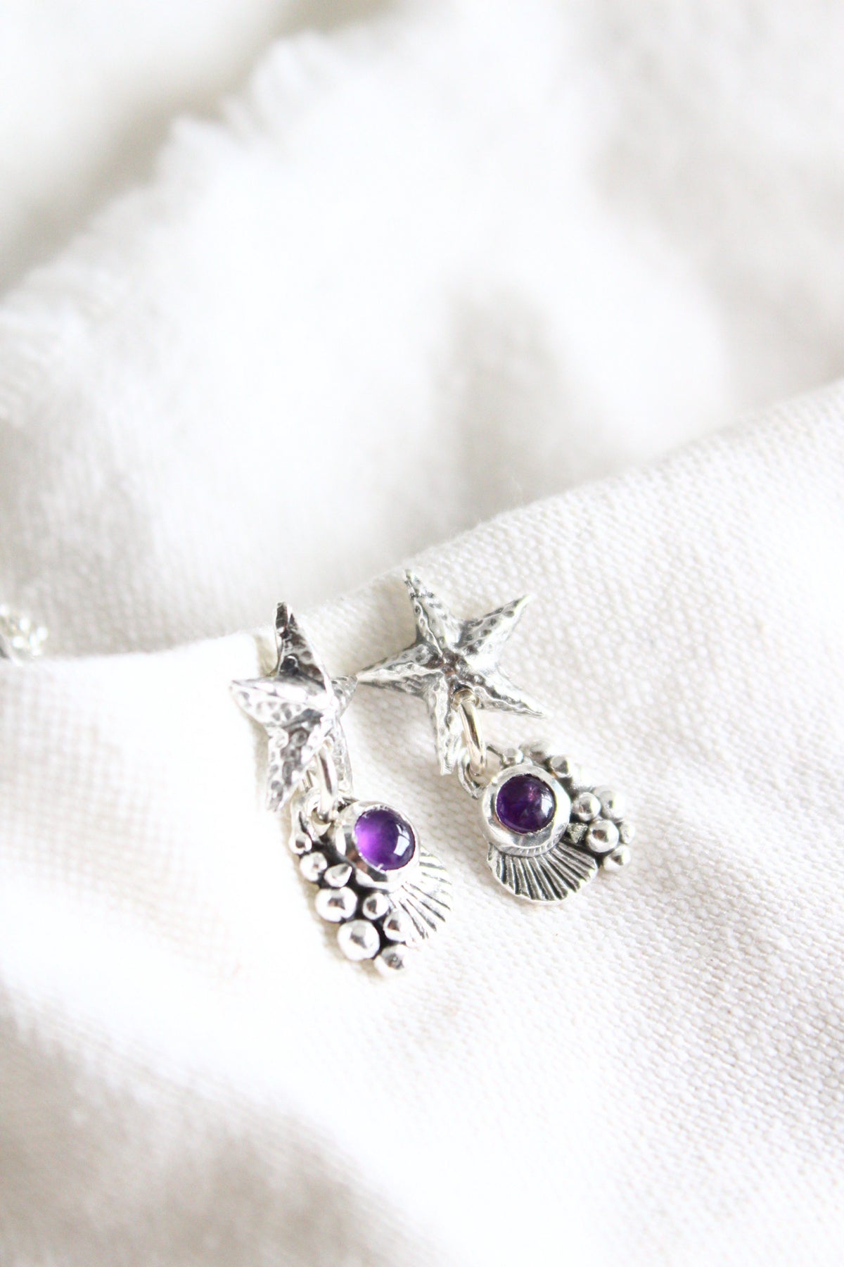 Conjunto asterina amatista