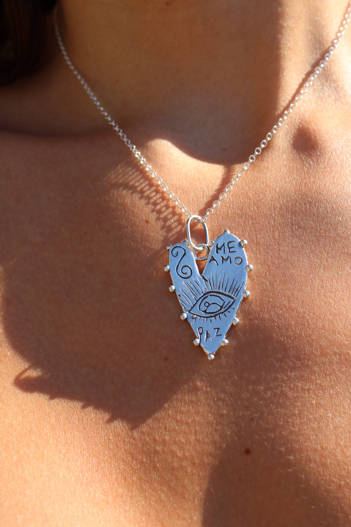 Collar corazón ME AMO