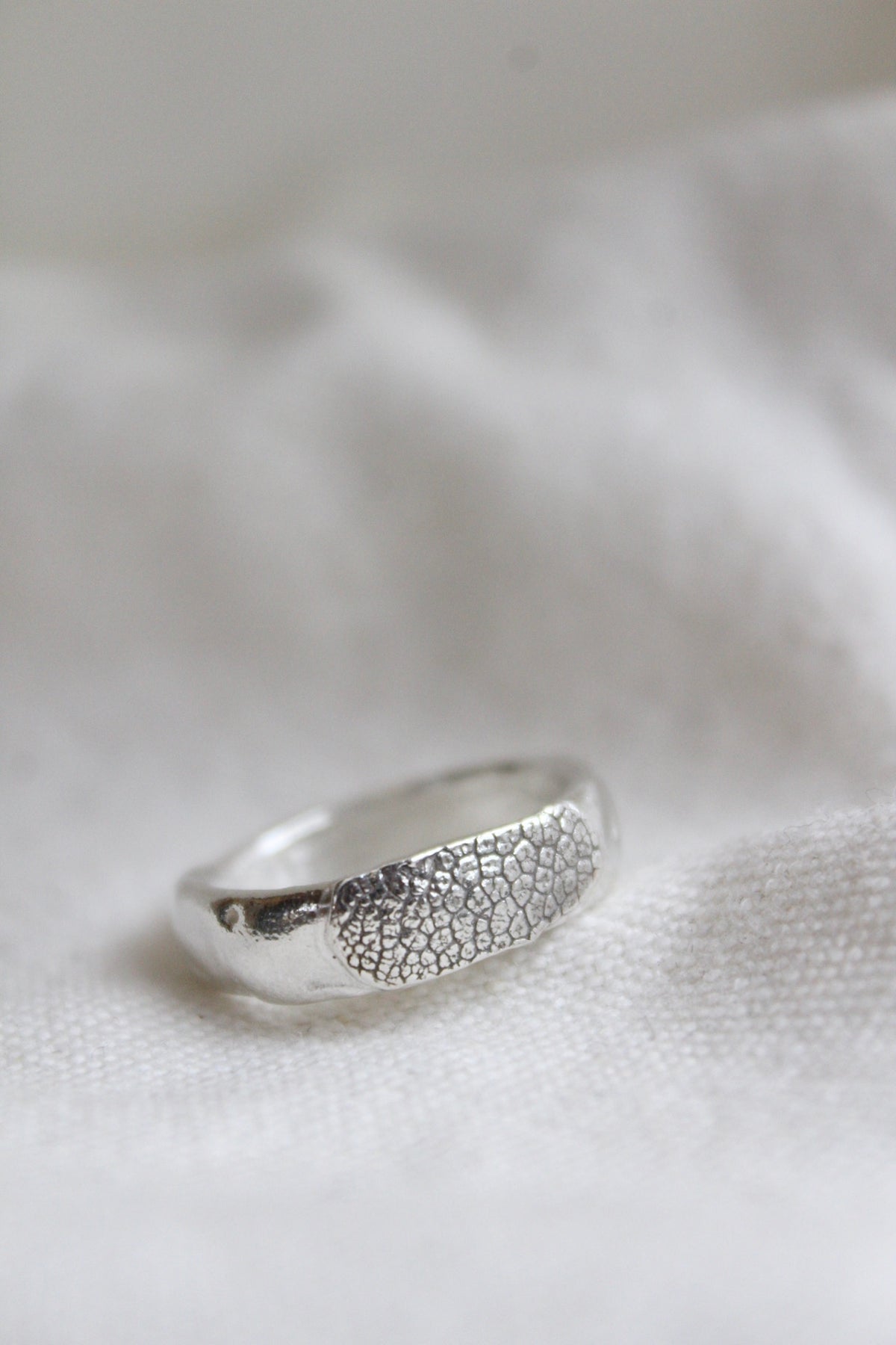 ANILLO HUELLA “CINTA” grueso