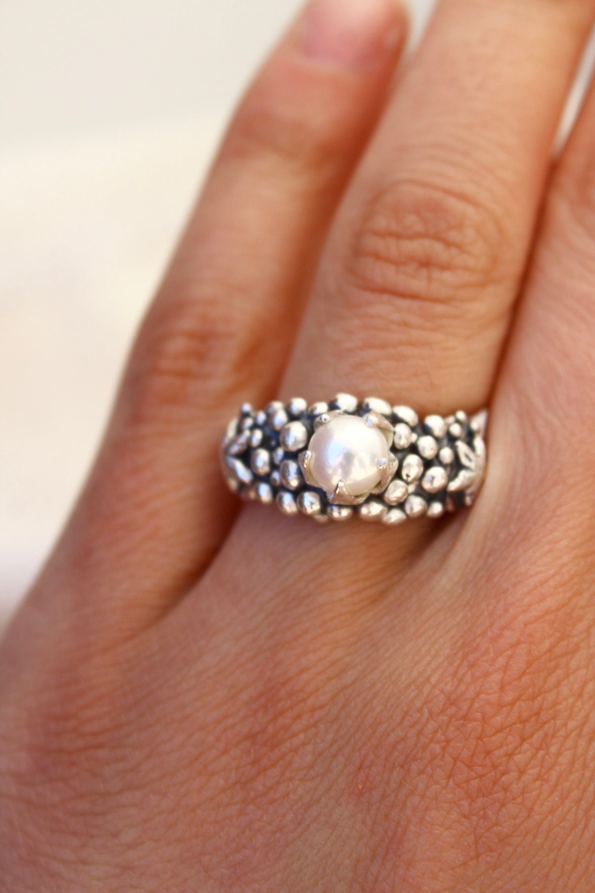 Anillo “LA PERLA” estrella