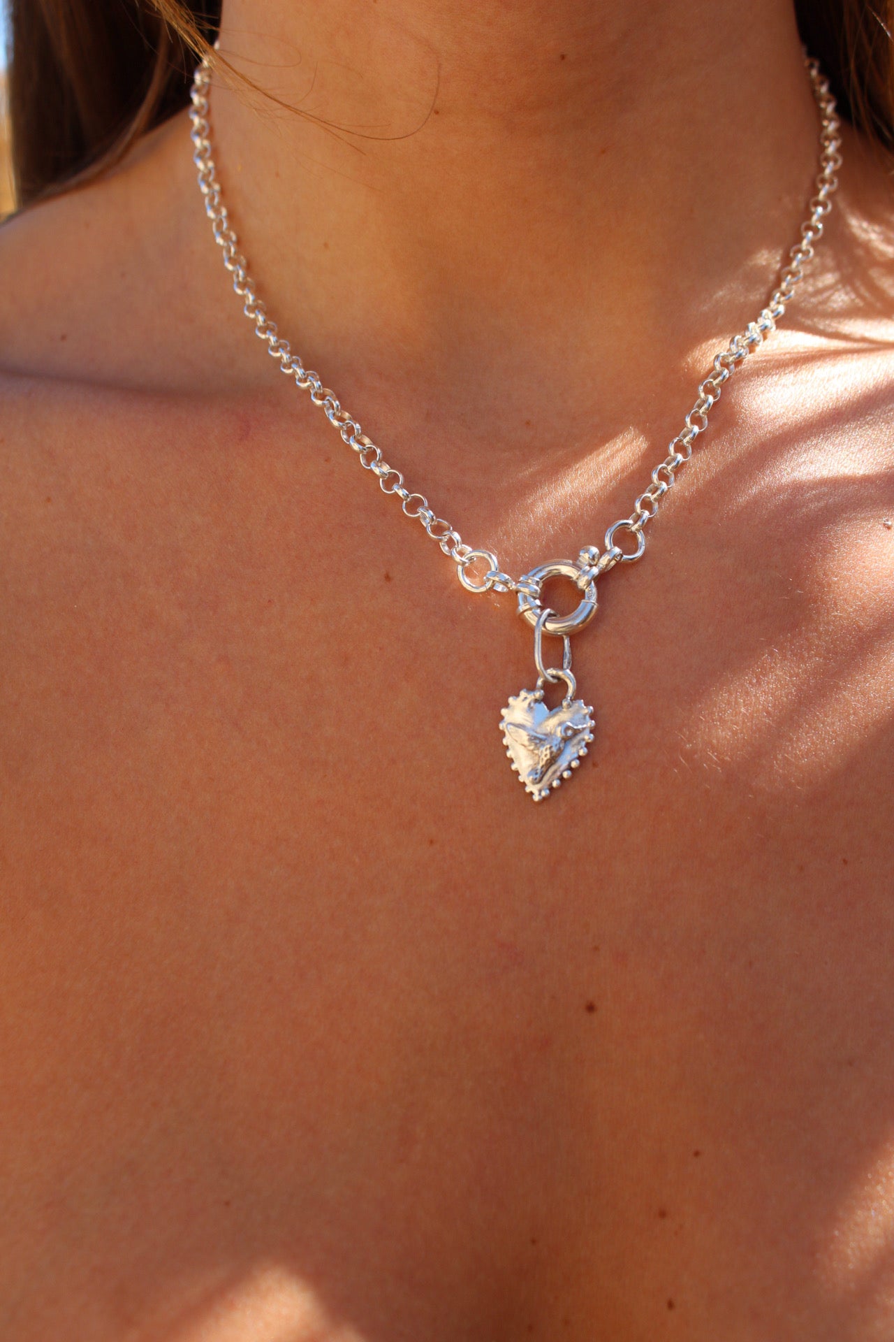 Collar dije de colibrí M