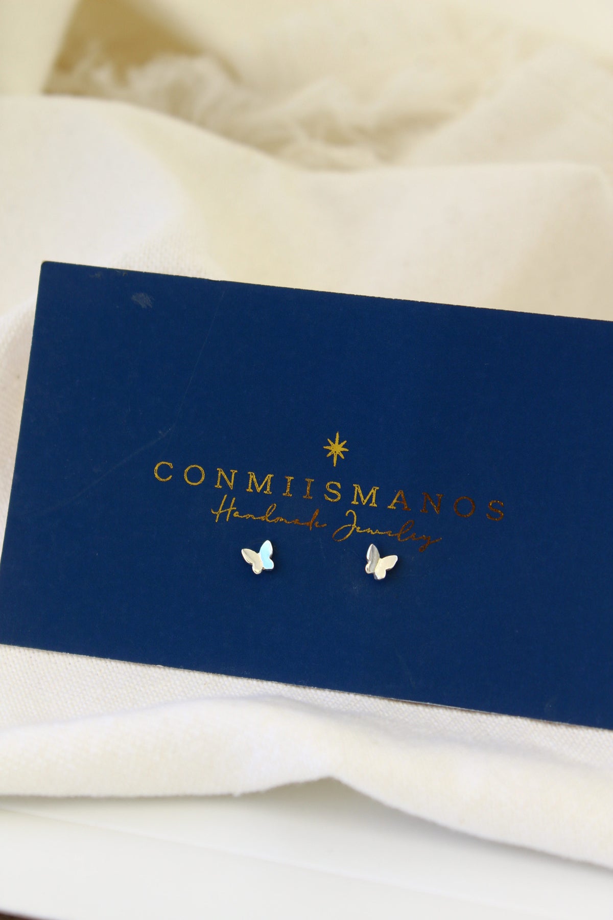 Aros mariposa petit (par)