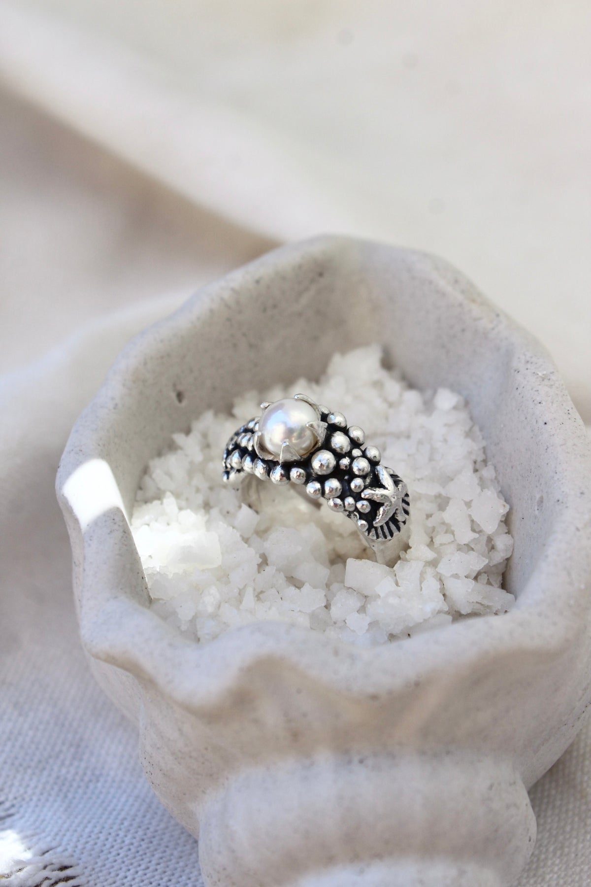 Anillo “LA PERLA” estrella