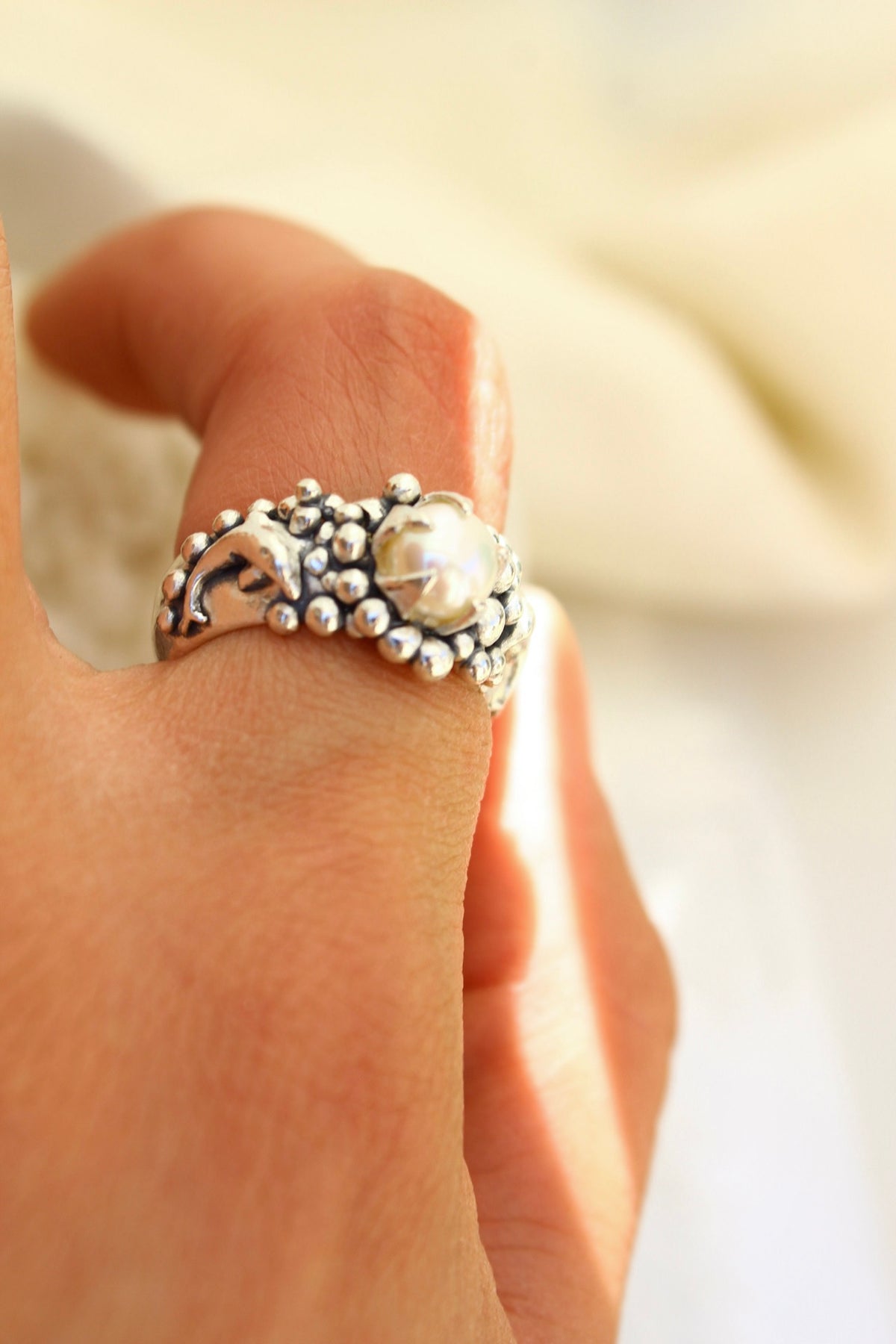 Anillo LA PERLA  delfín
