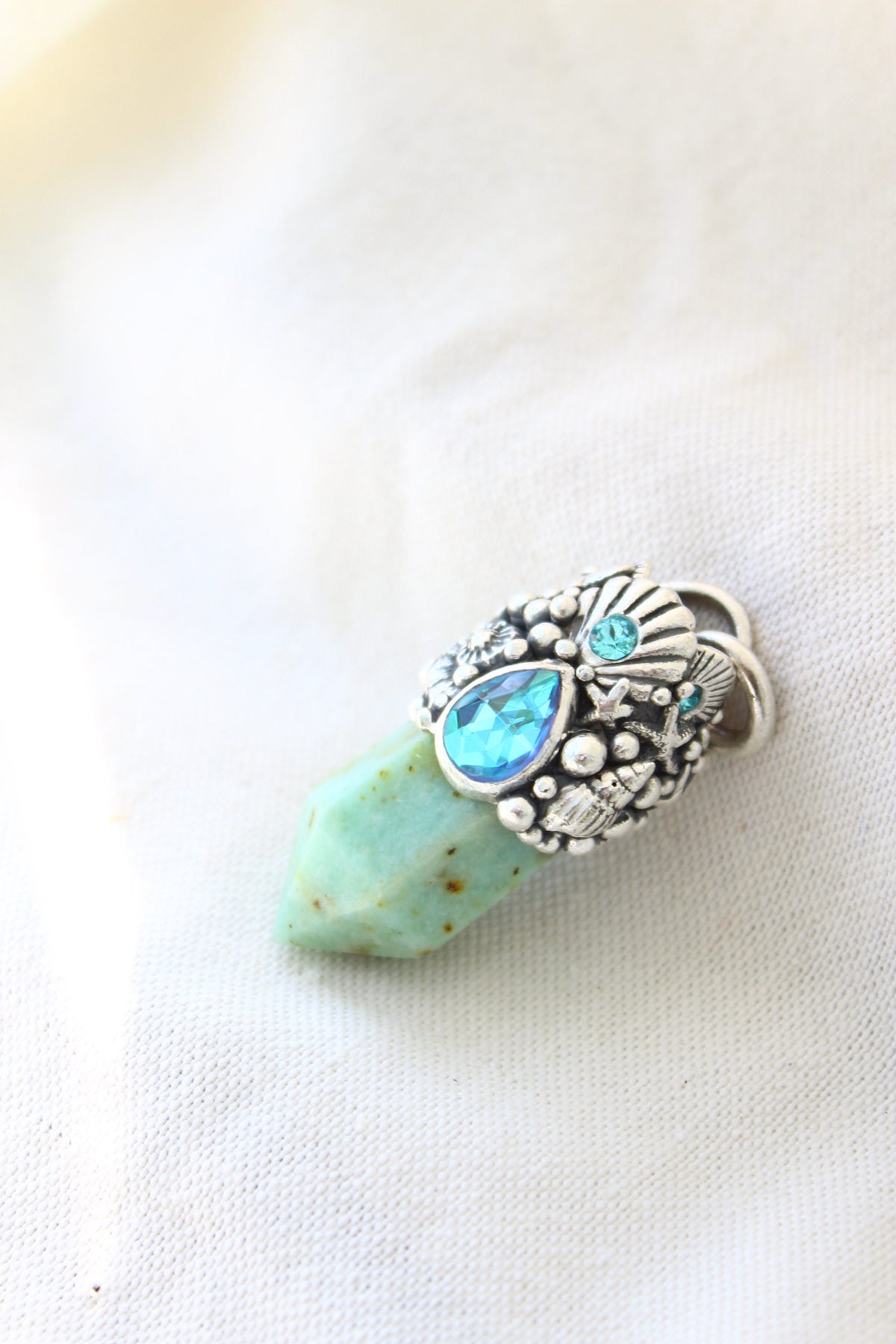 Amuleto Atlantis crisoprasa