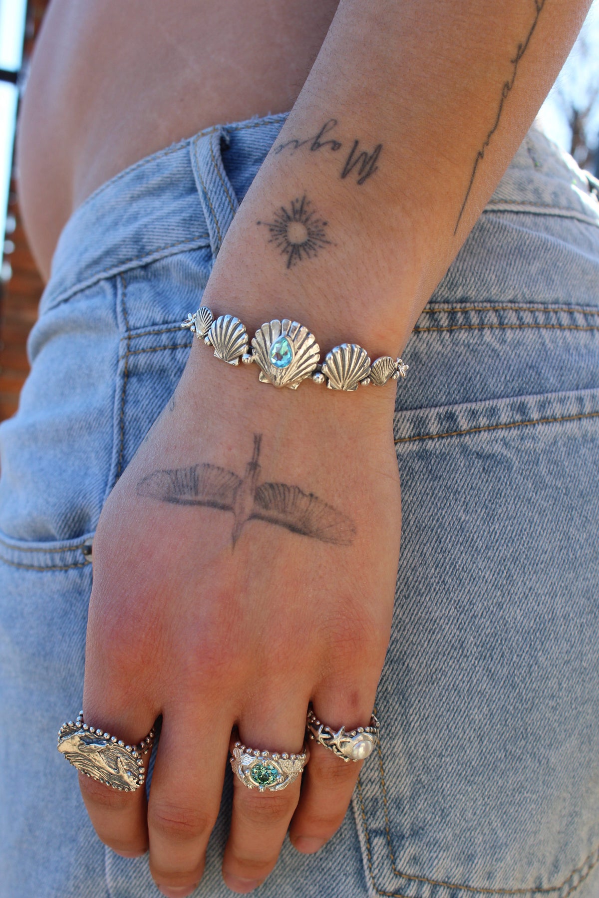 Pulsera conchas Mistic