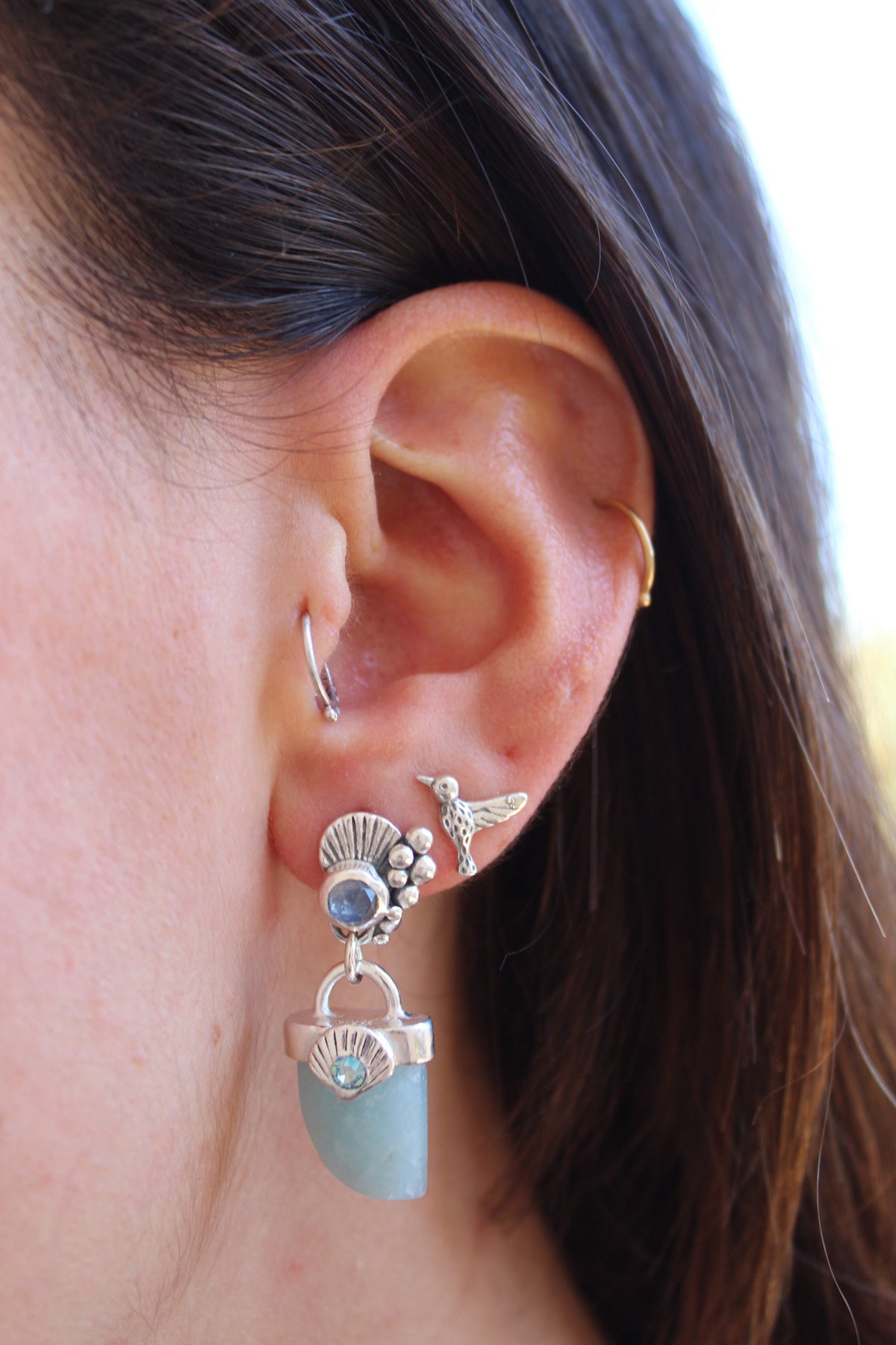 Aros colmillo del mar