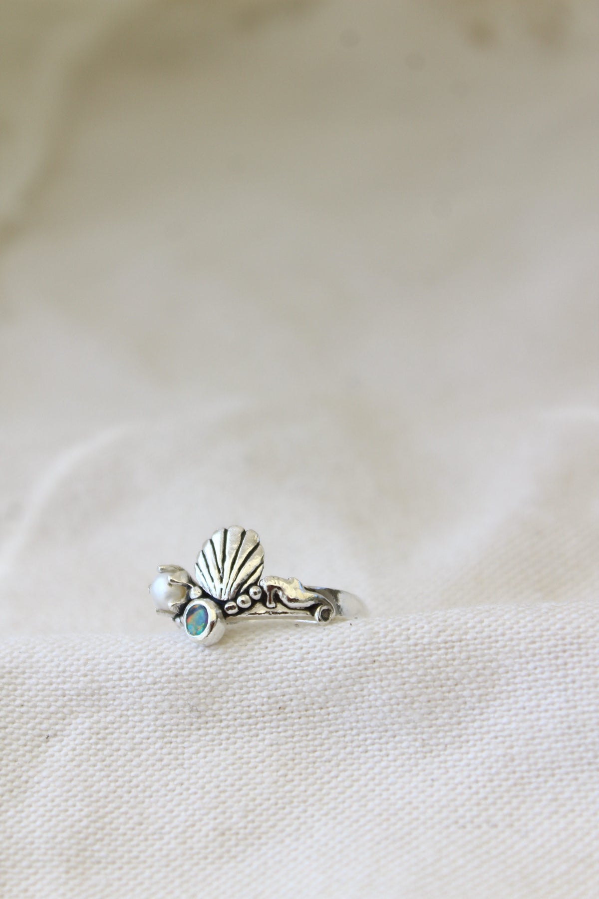 Anillo Atlantis petit Opalo talla 13