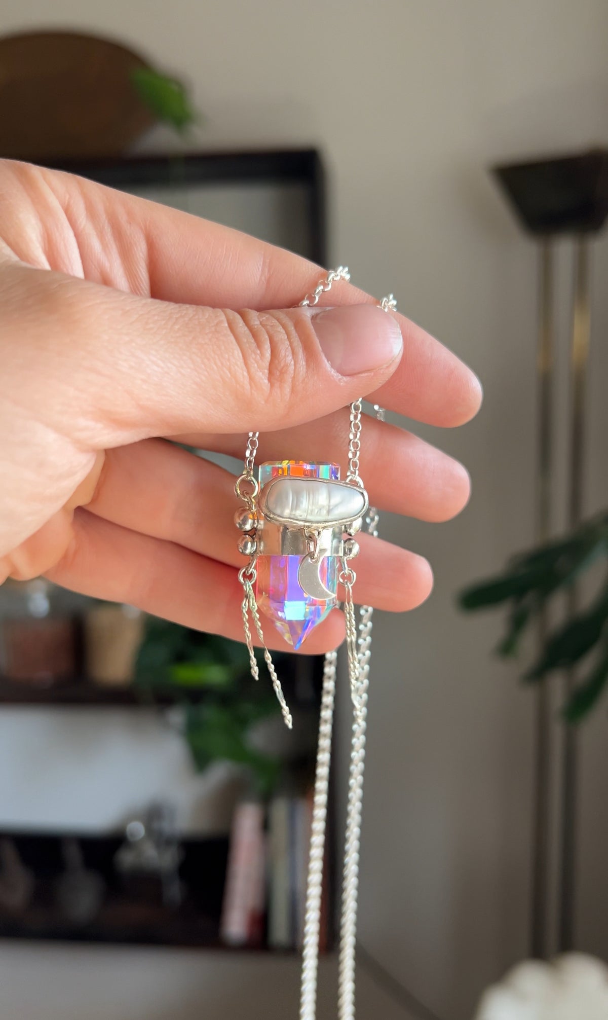 Amuleto místico perla