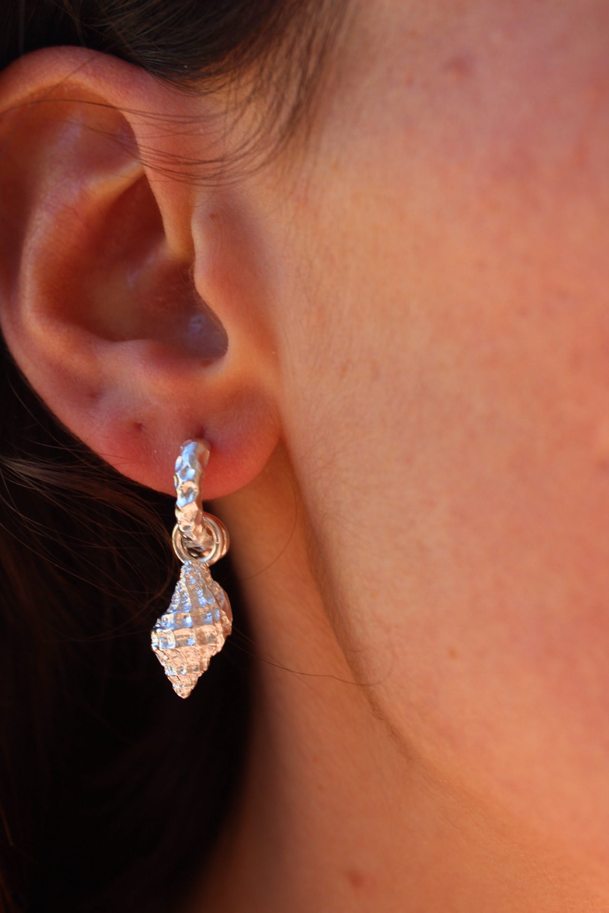 Aros argolla caracola