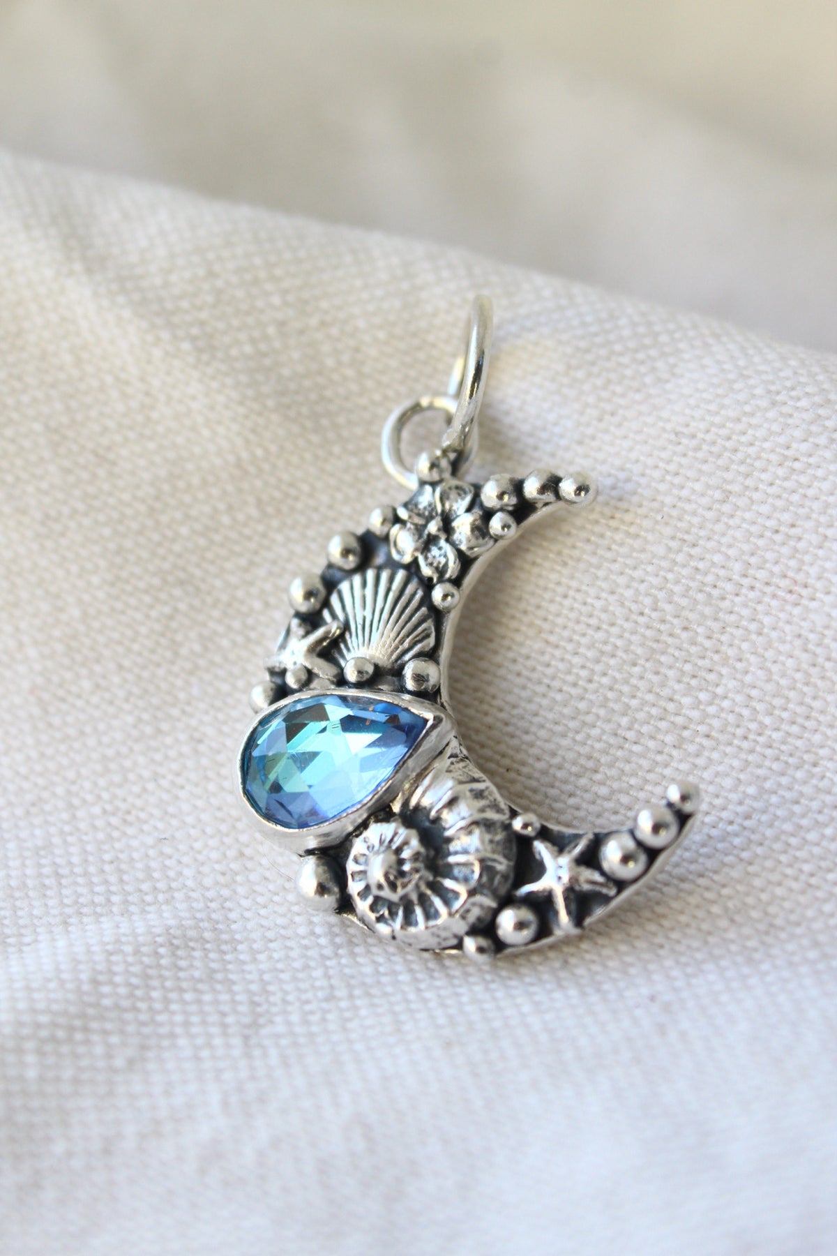 Collar Luna di Atlantis “L” cuarzo místico