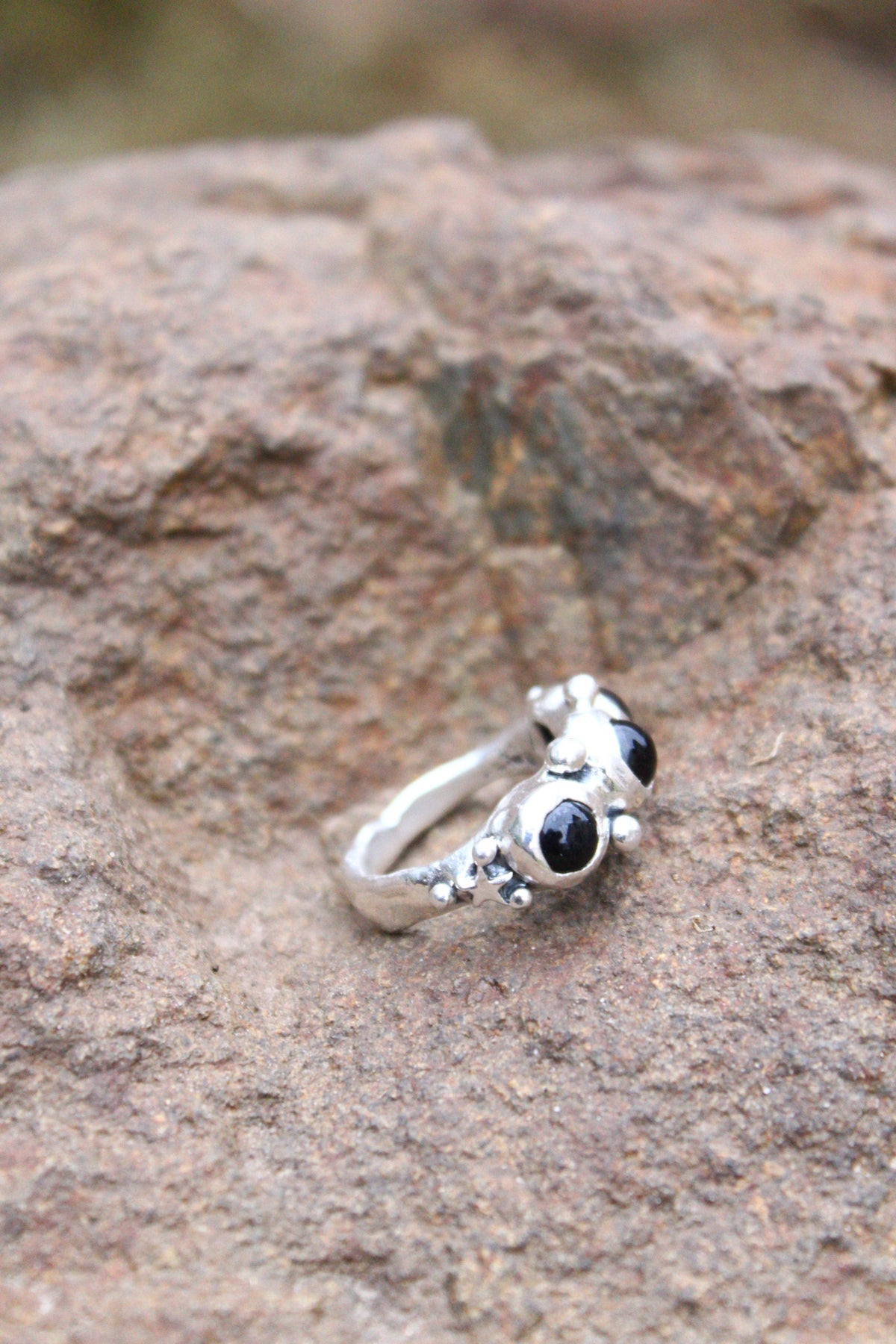 Anillo LAS TRES MARÍAS ónix