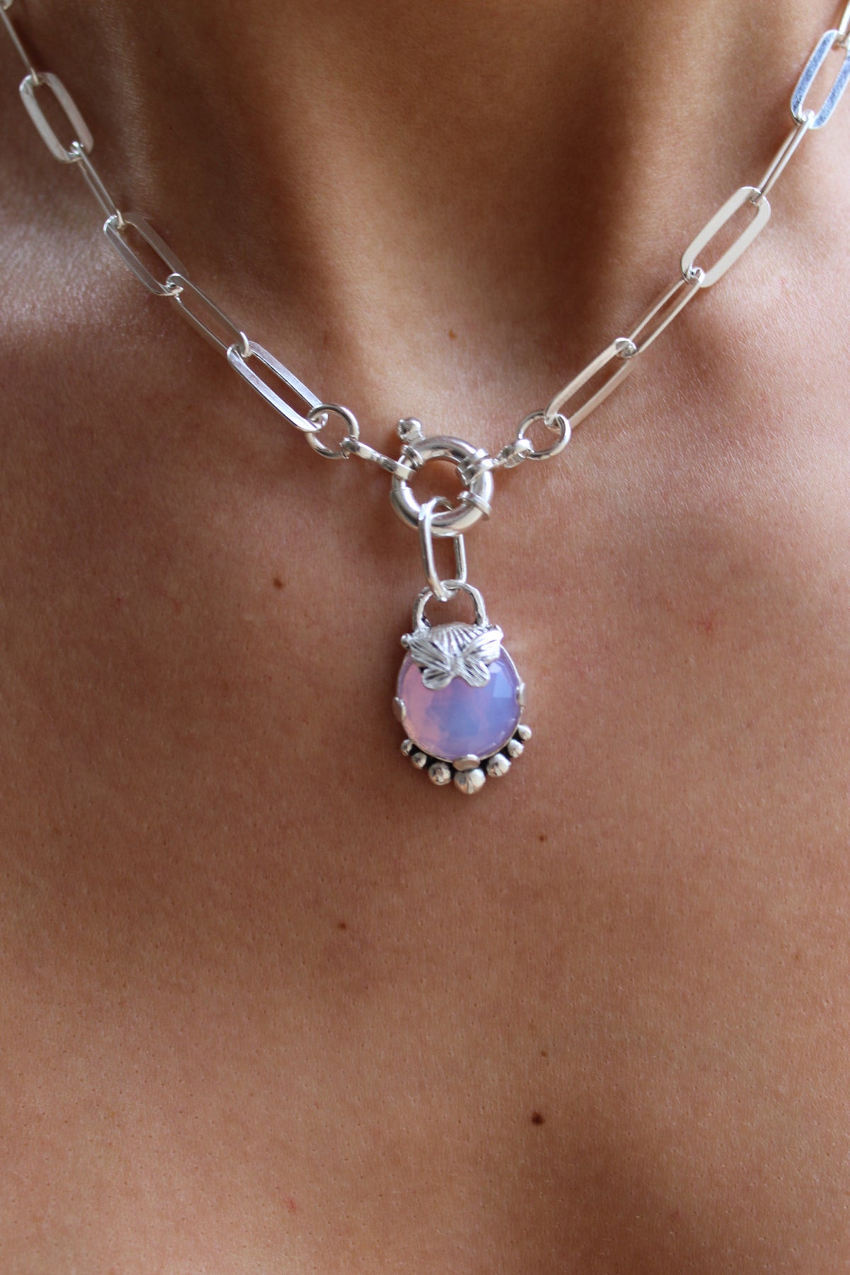 Collar piedra conchuda versión Ninfa