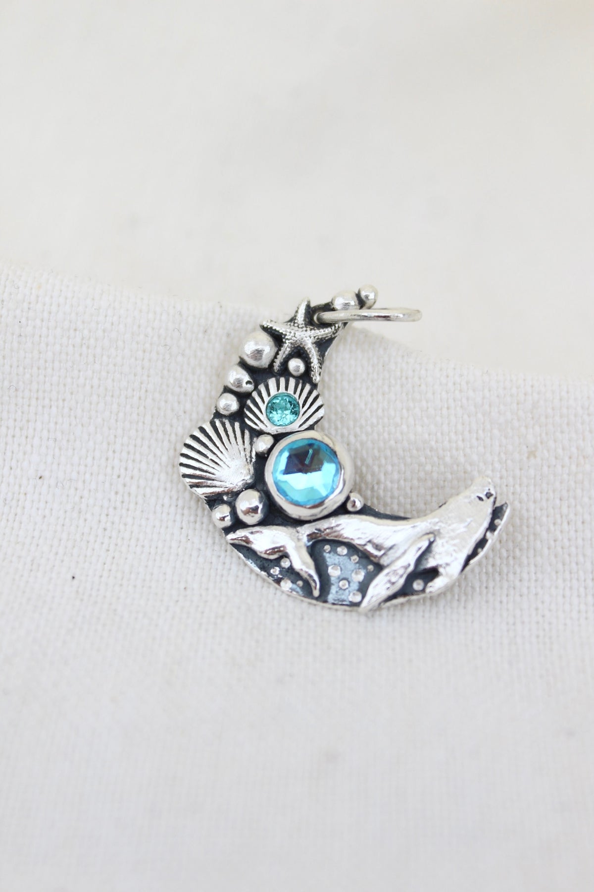 Collar Luna di Atlantis “MAREA” cuarzo místico