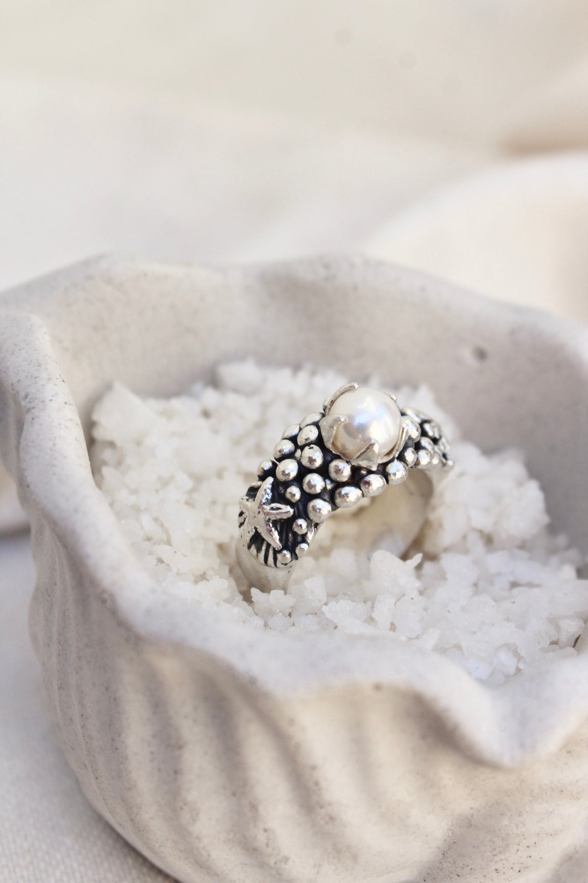 Anillo “LA PERLA” estrella