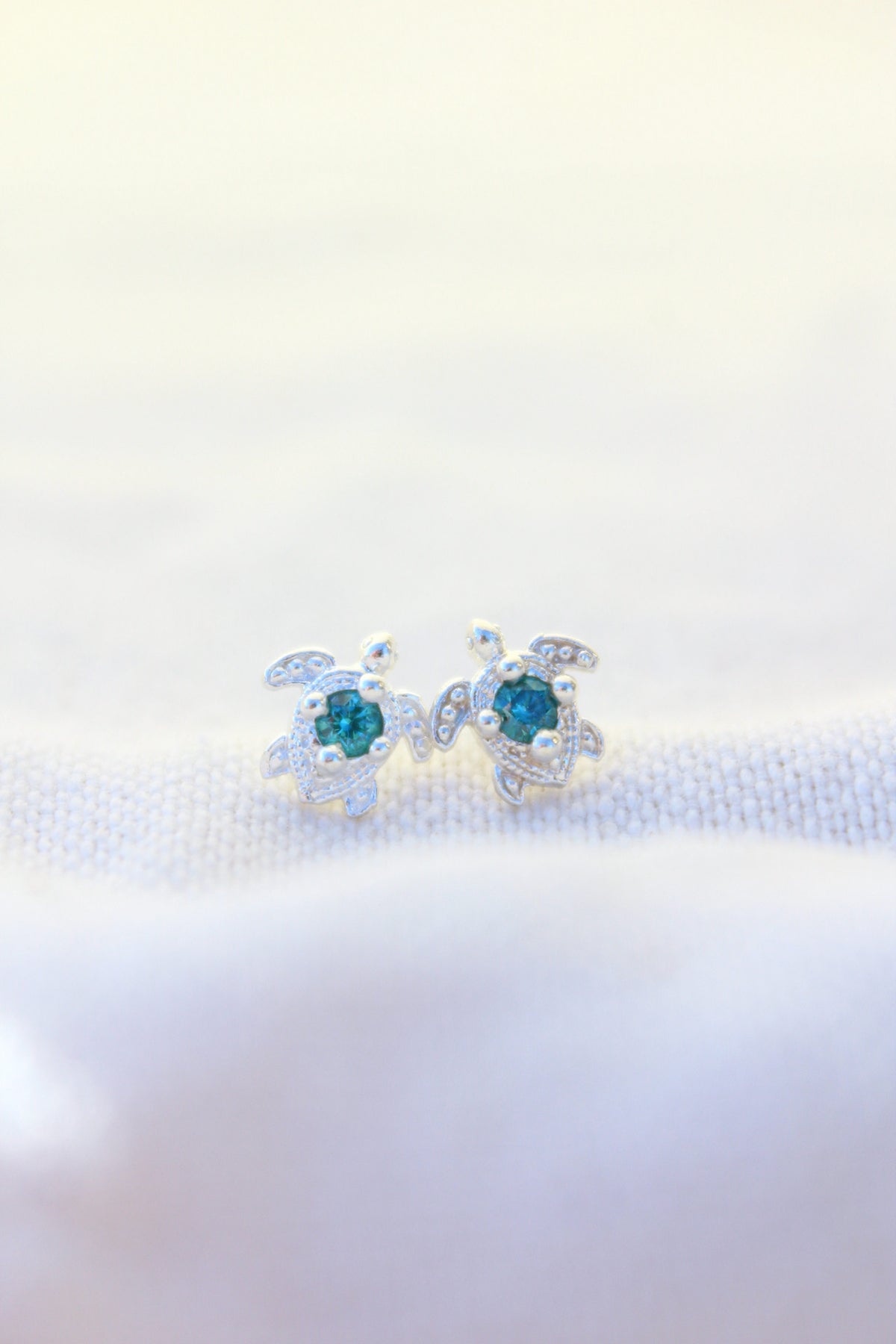 Aros tortu petit cristal calipso