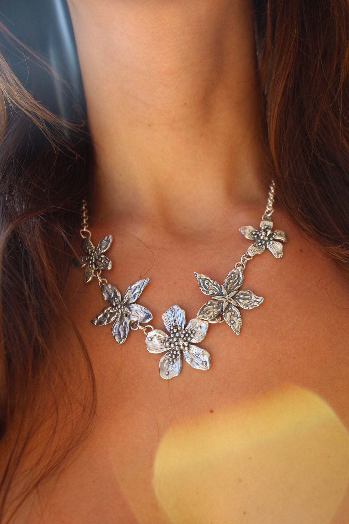 Collar las flores que recogí