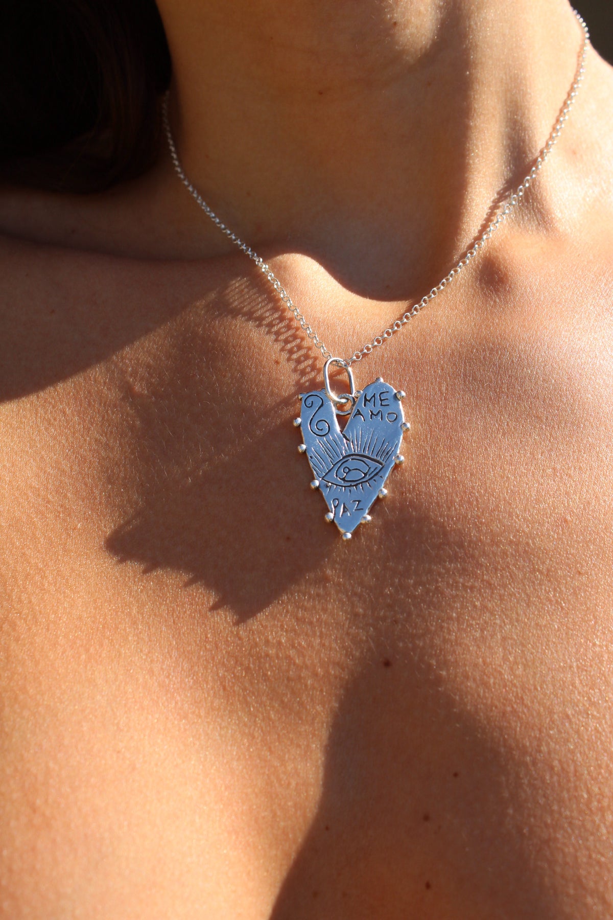 Collar corazón ME AMO