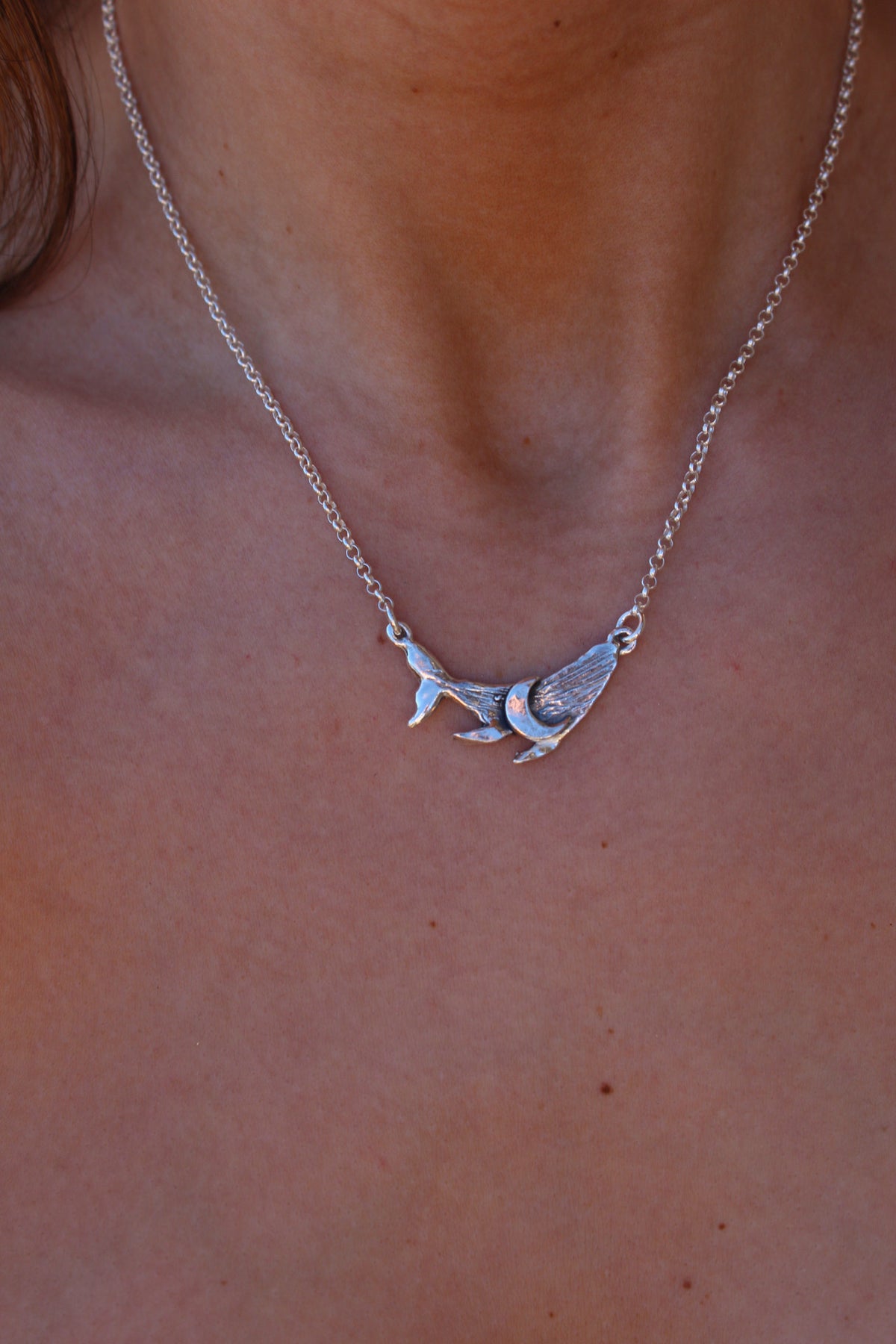 Collar Ballena petit luna