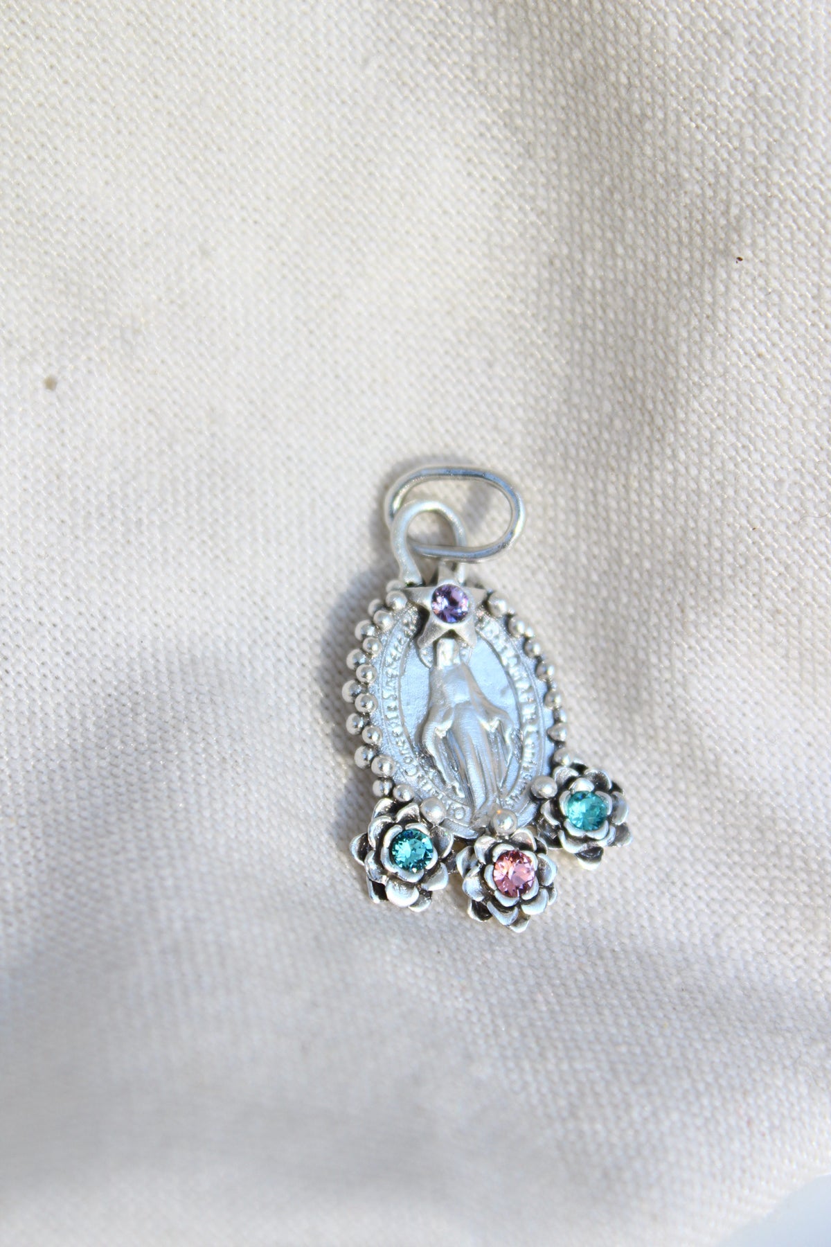 Collar Virgen de los milagros M #10