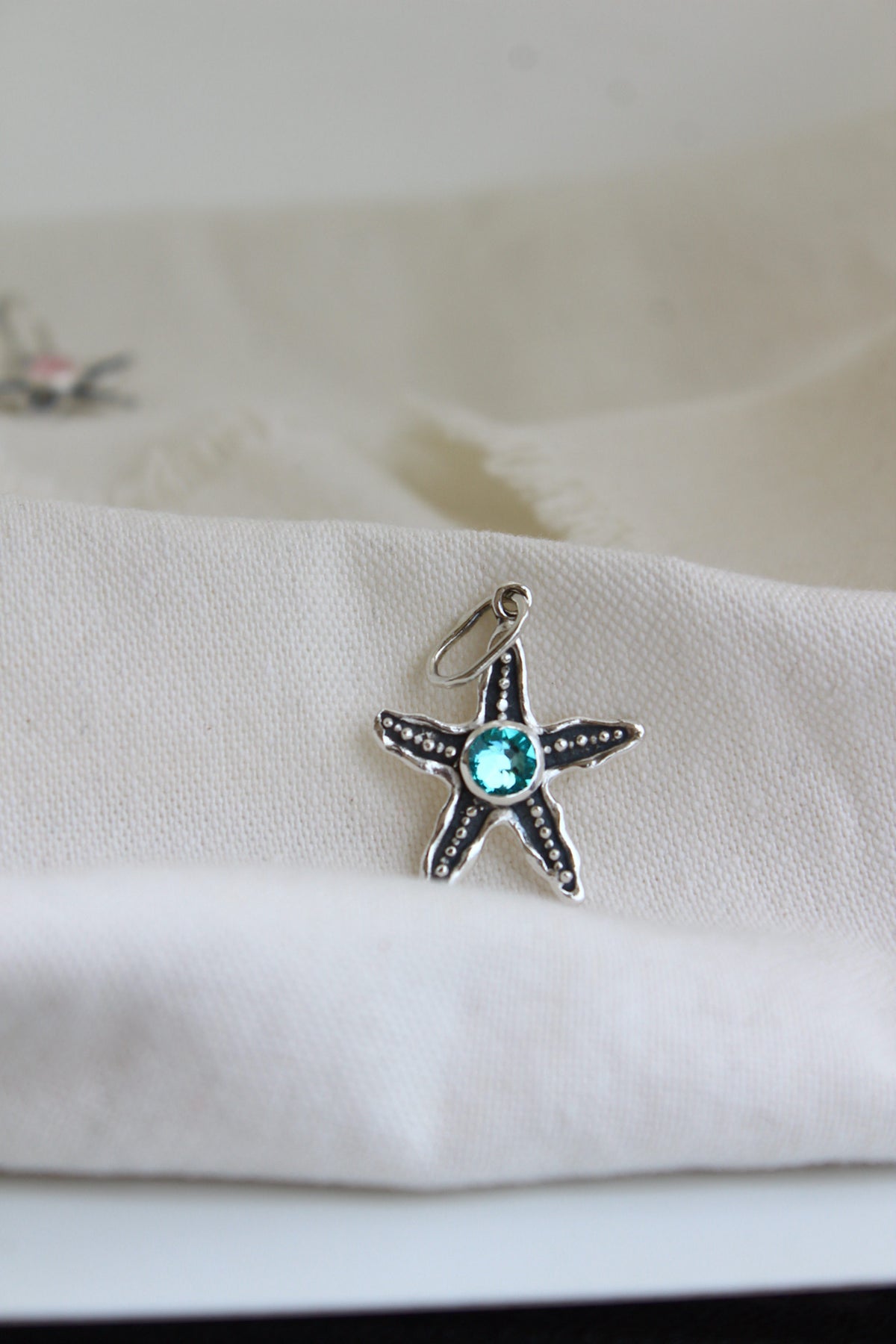 Collar estrella cristal calipso