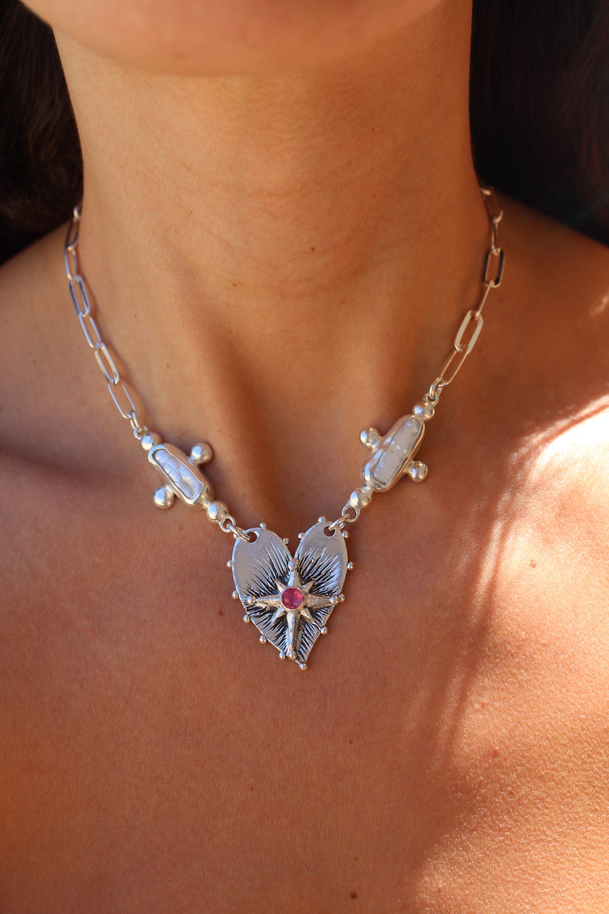 Collar corazón guía Maxi