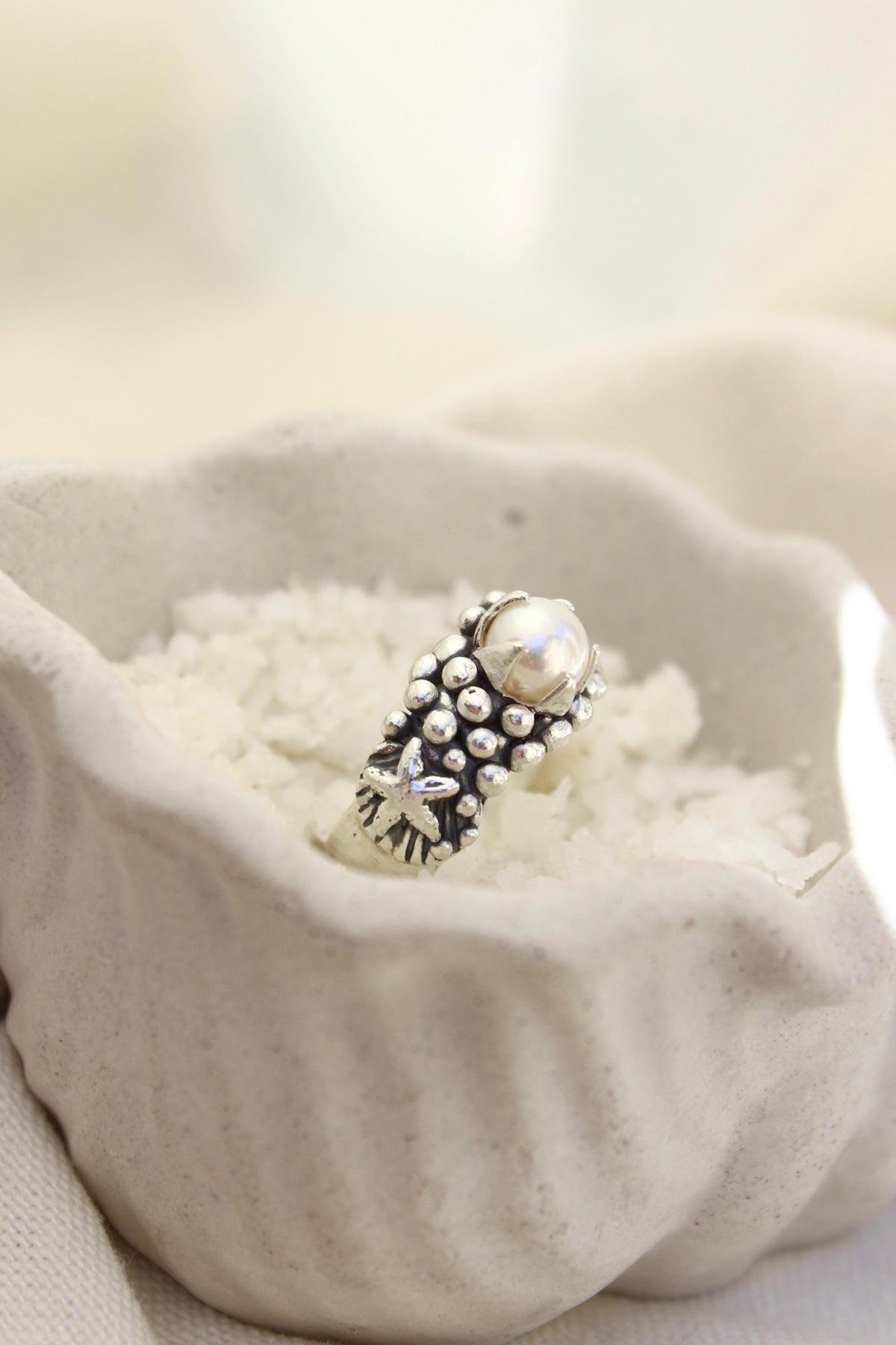 Anillo “LA PERLA” estrella