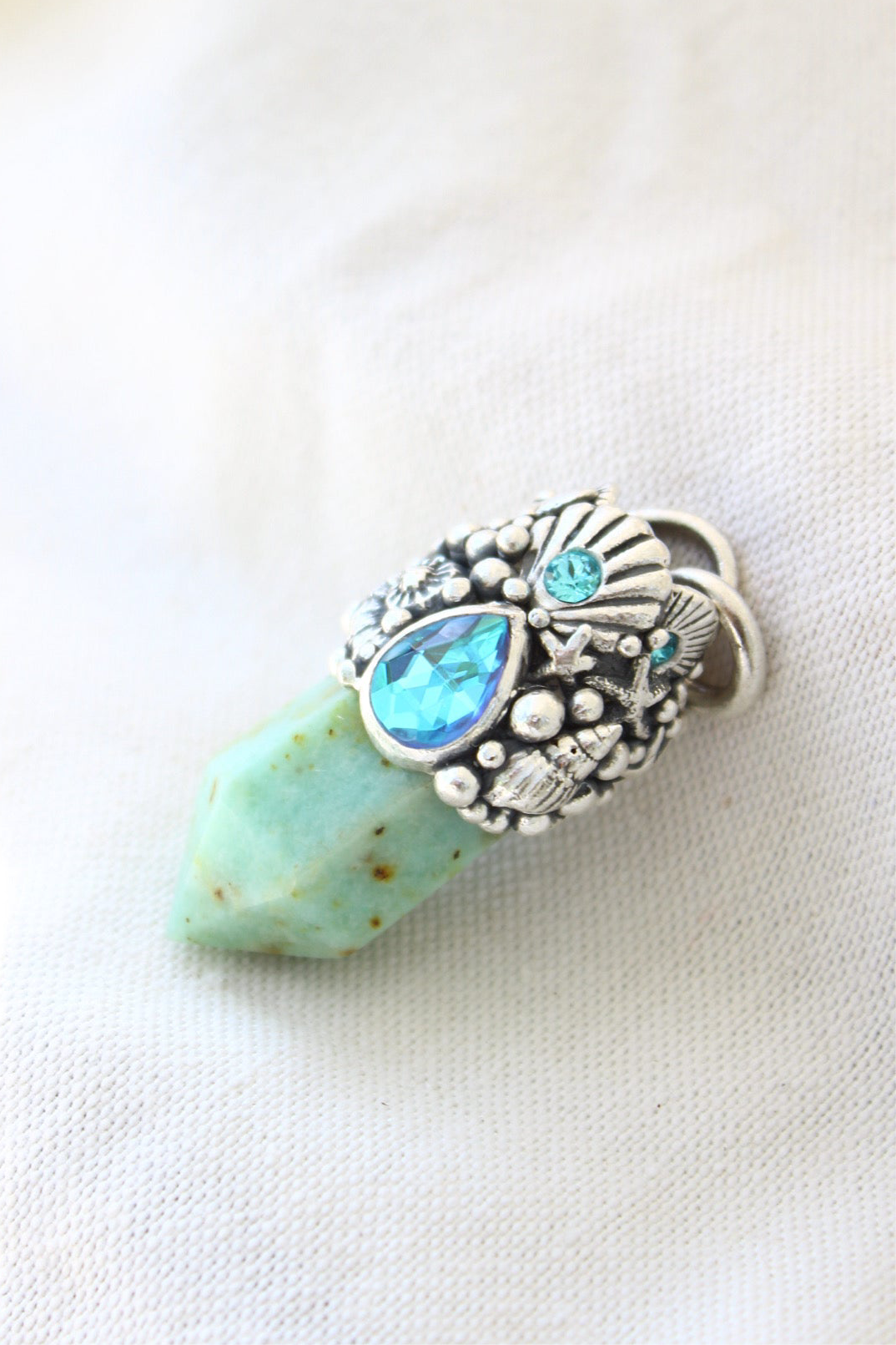 Amuleto Atlantis crisoprasa