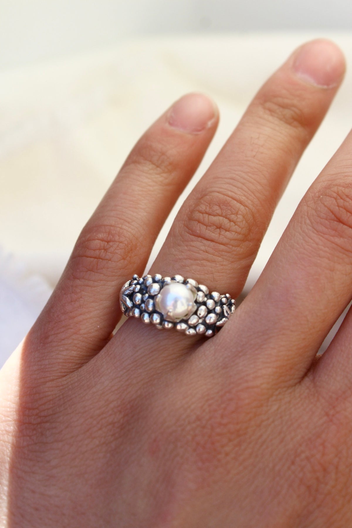 Anillo “LA PERLA” estrella