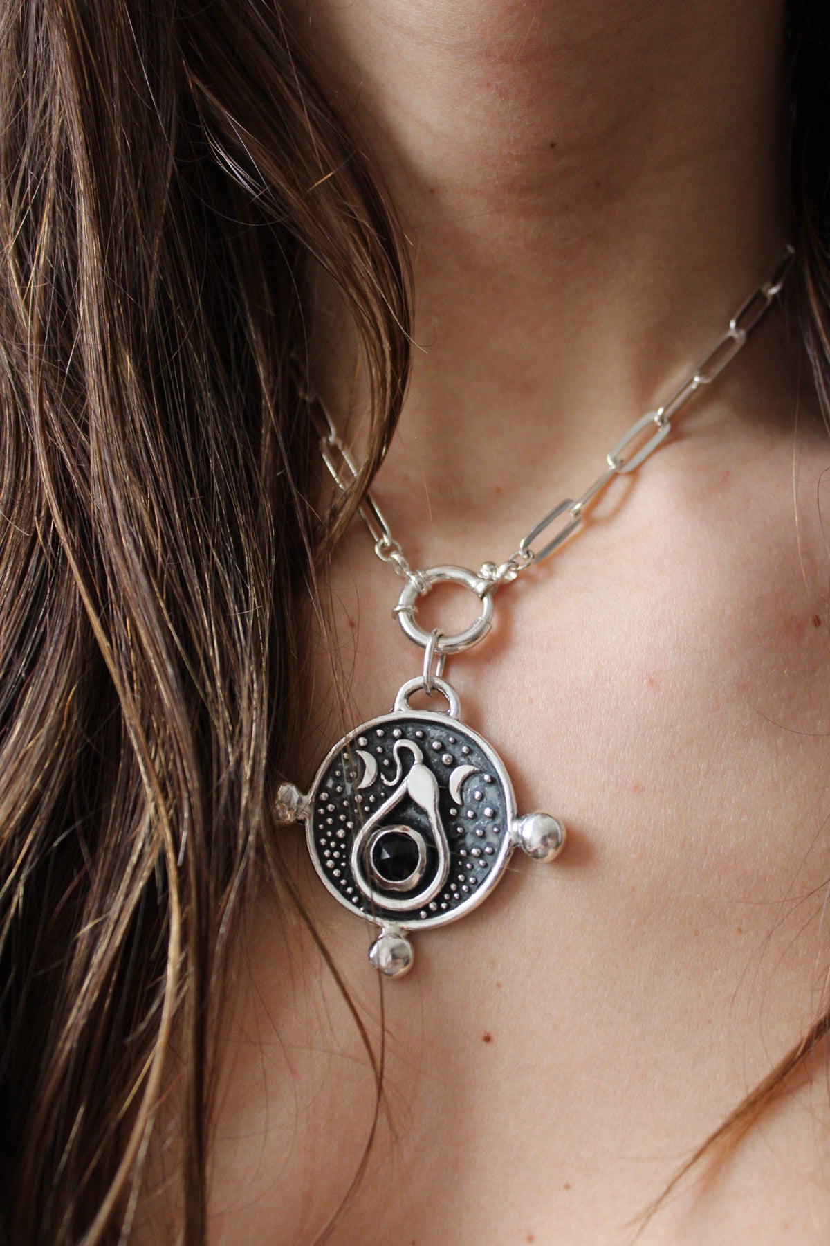 Collar medallón Kundalini