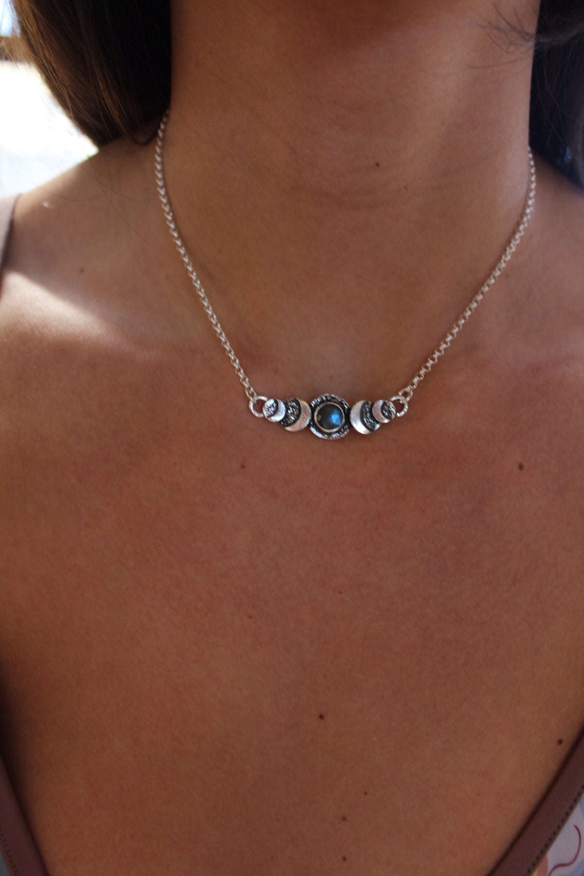 Collar ciclos M labradorita