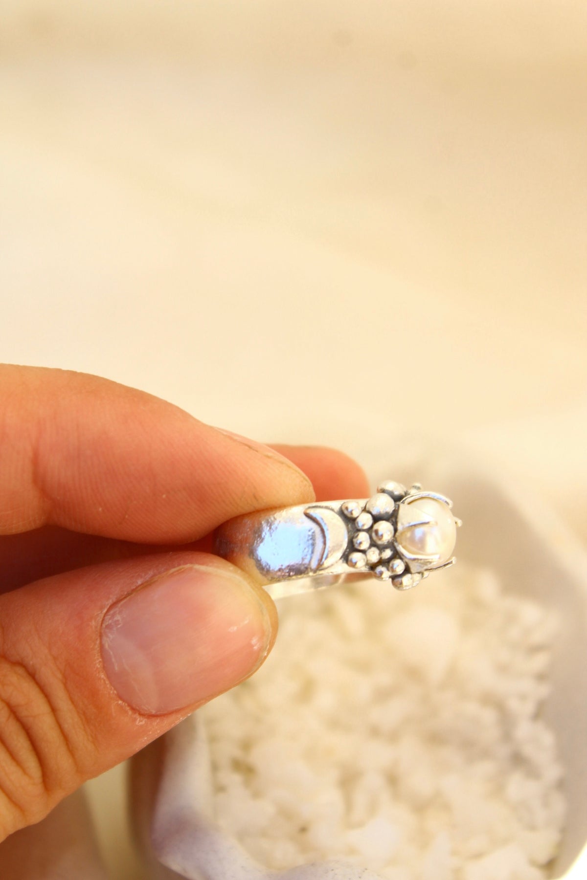 Anillo LA PERLA Luna