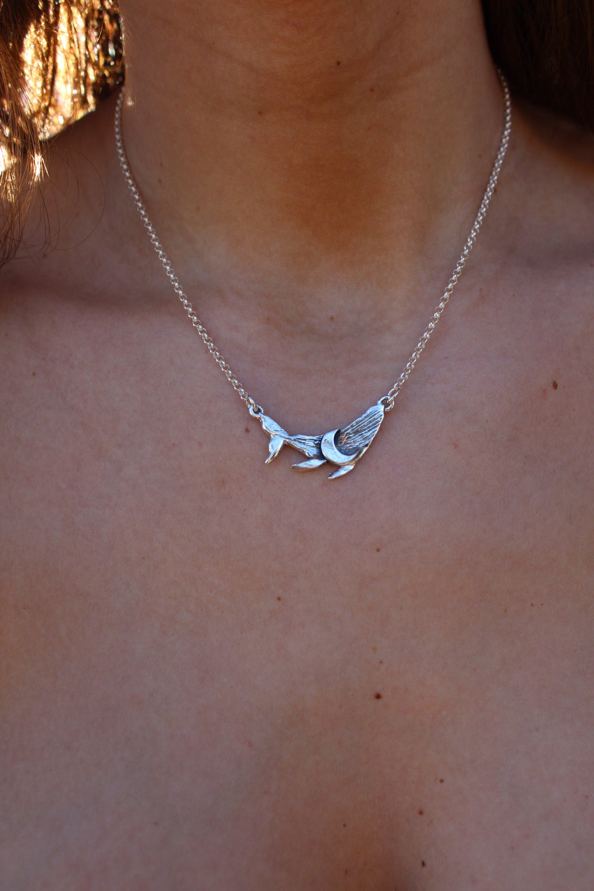 Collar Ballena petit luna