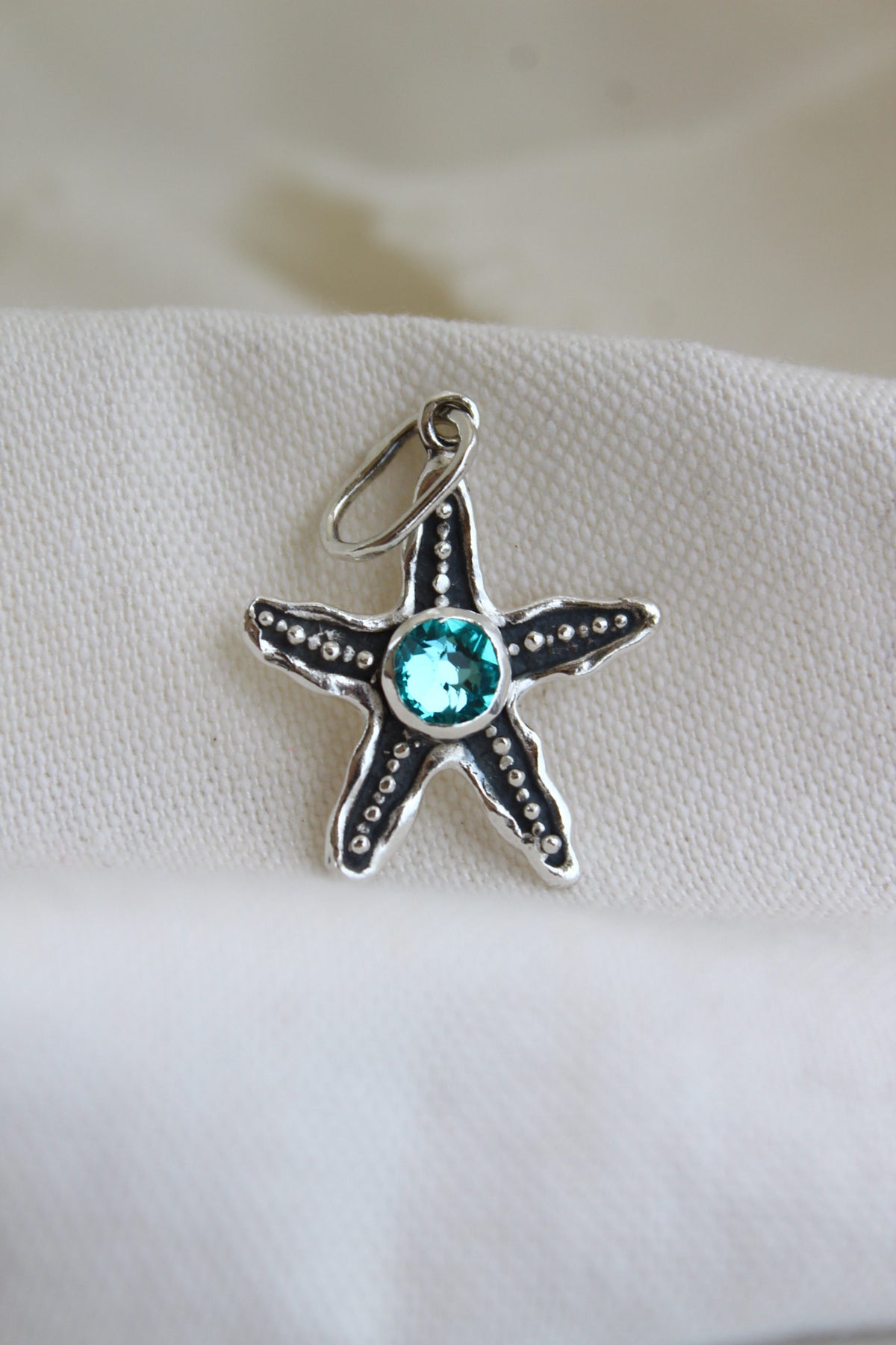 Collar estrella cristal calipso